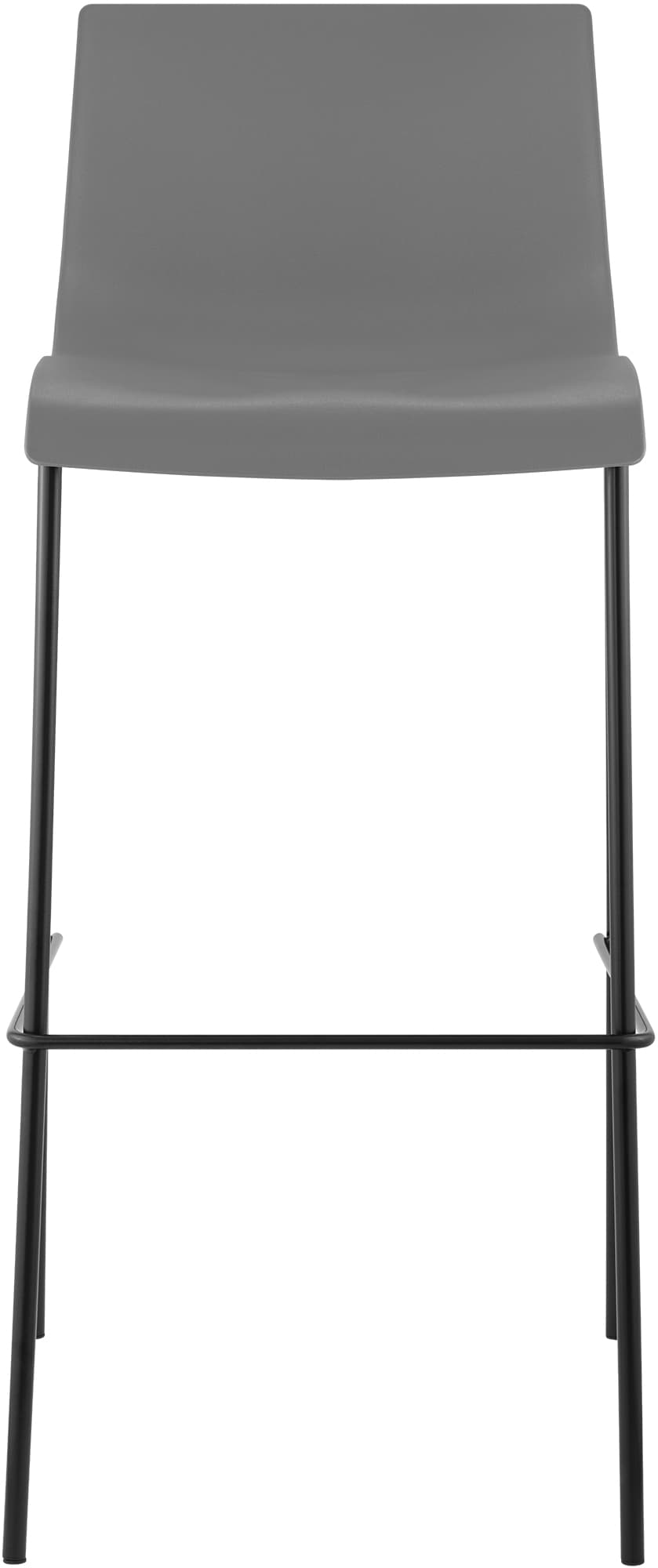 2-pk barstoler Hover i plast, 4-bens understell