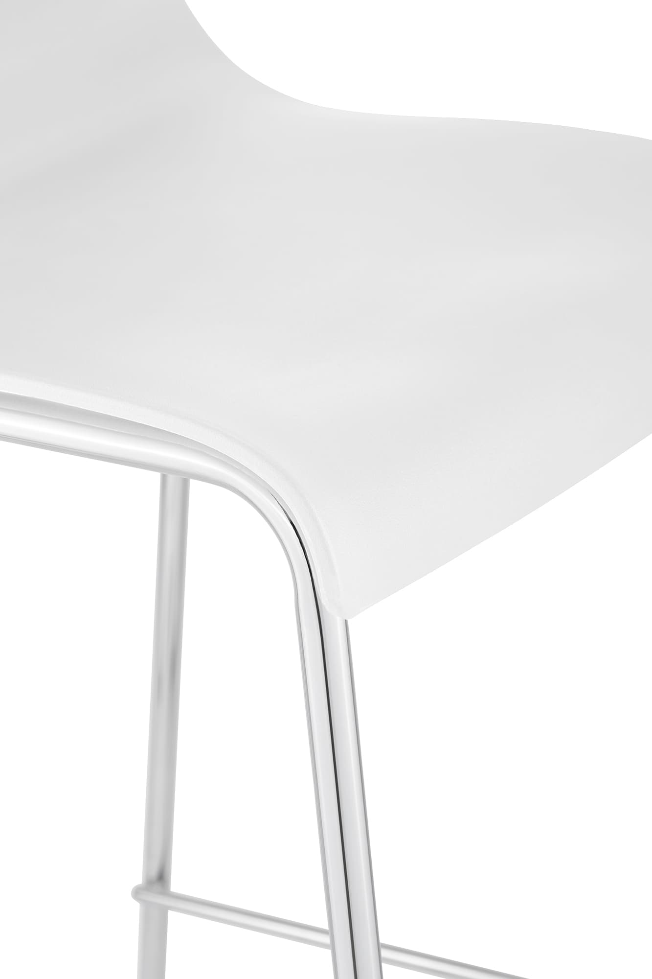 Hover barstol, plast, 4-ben design