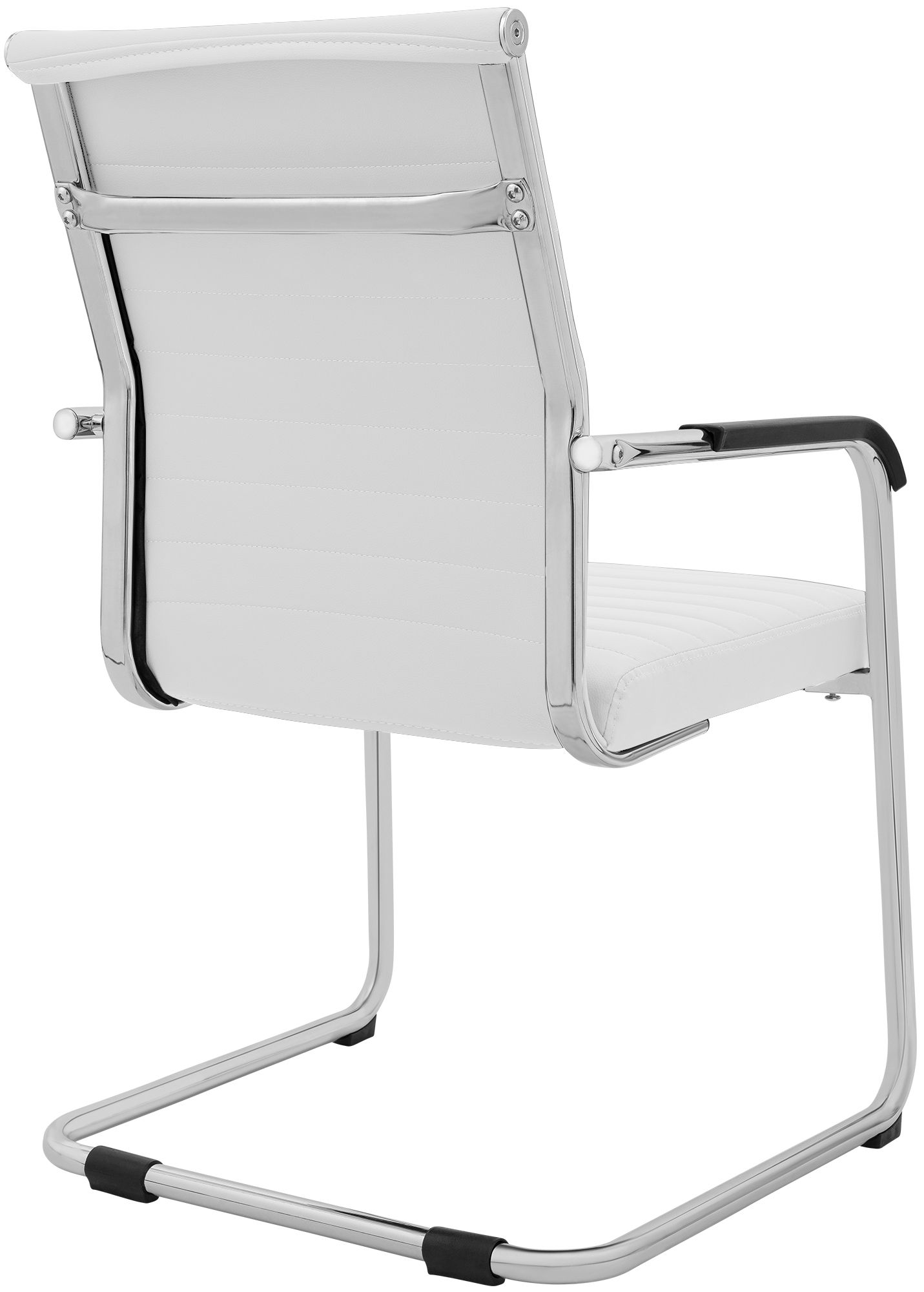 Freischwinger Hakon i skinnlook &ndash; moderne stol med komfort og stil til spiseplassen din