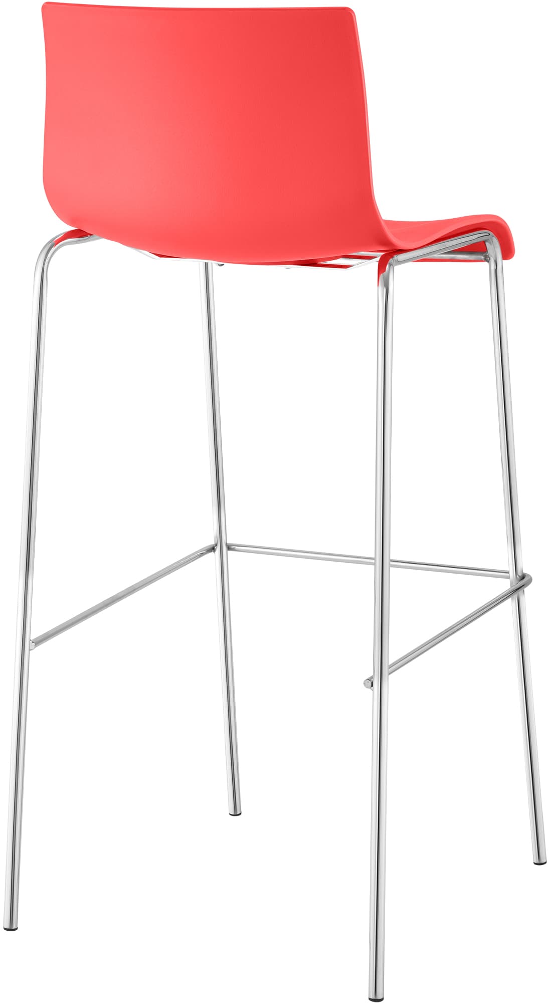 Hover barstol, plast, 4-ben design