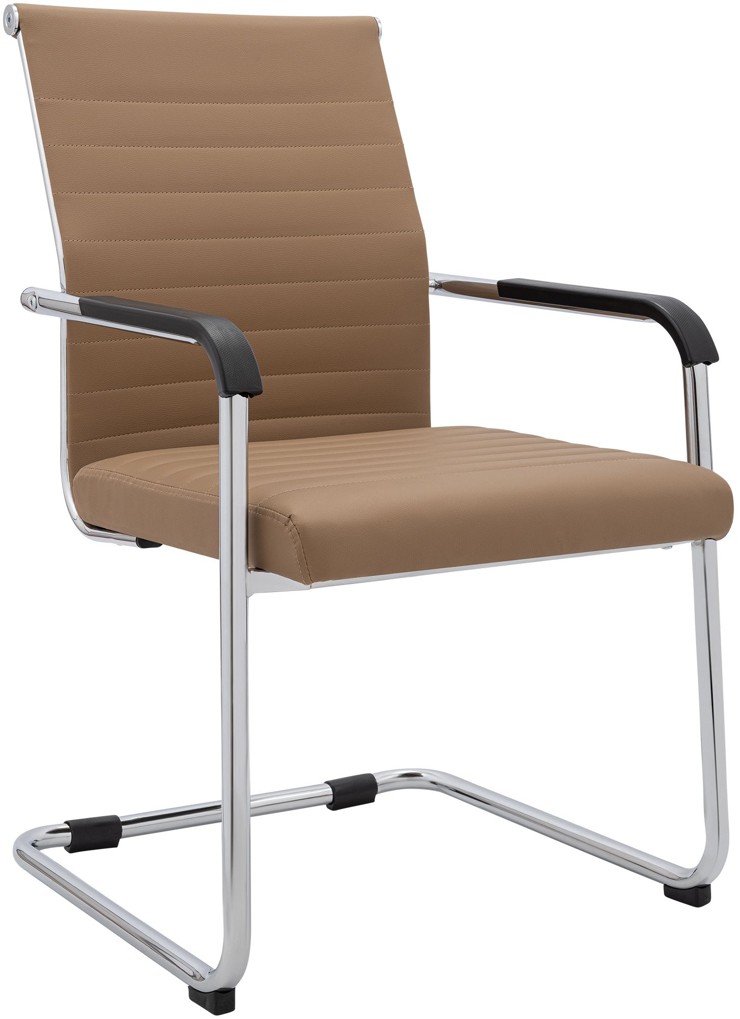 Freischwinger Hakon i skinnlook &ndash; moderne stol med komfort og stil til spiseplassen din