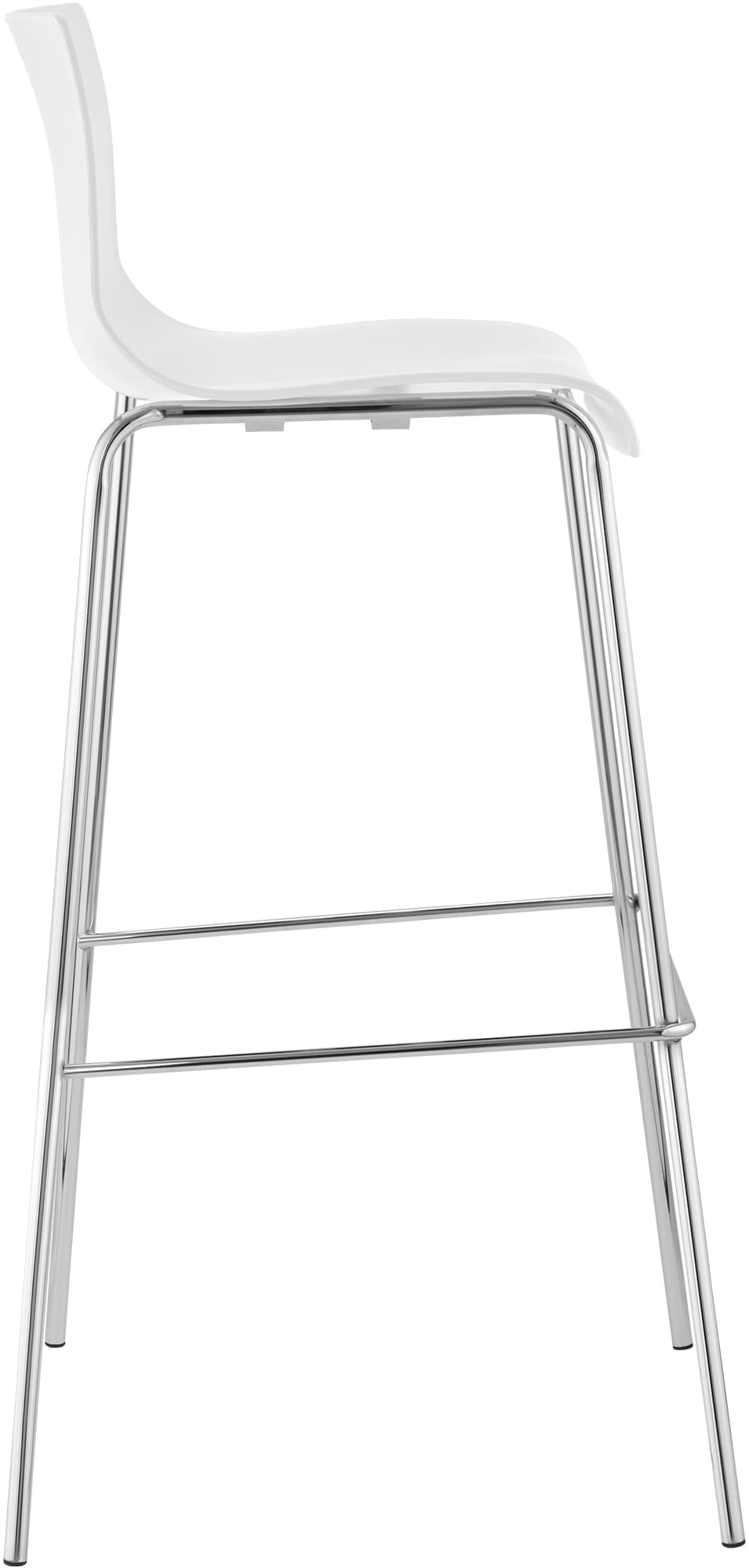 Hover barstol, plast, 4-ben design