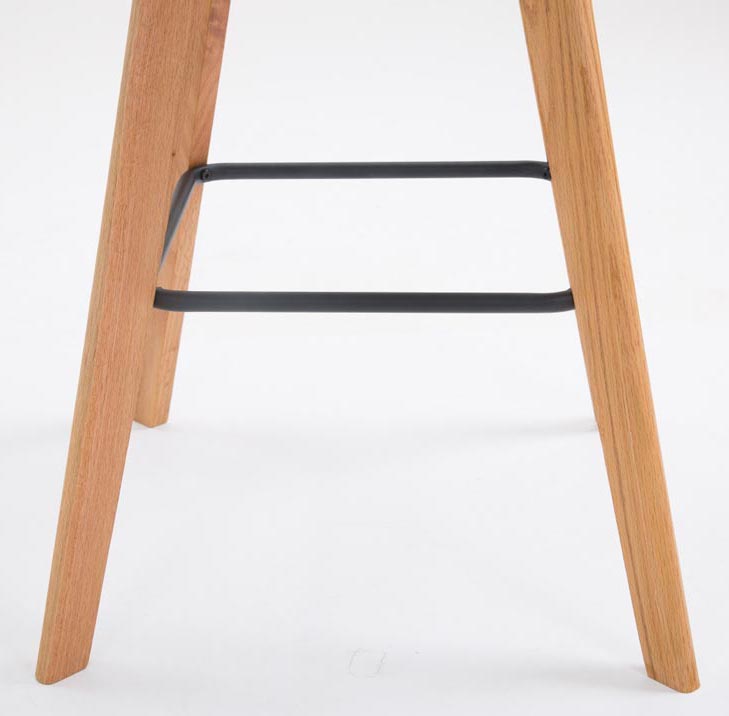 Sett med 2 barstoler Metz i kunstskinn