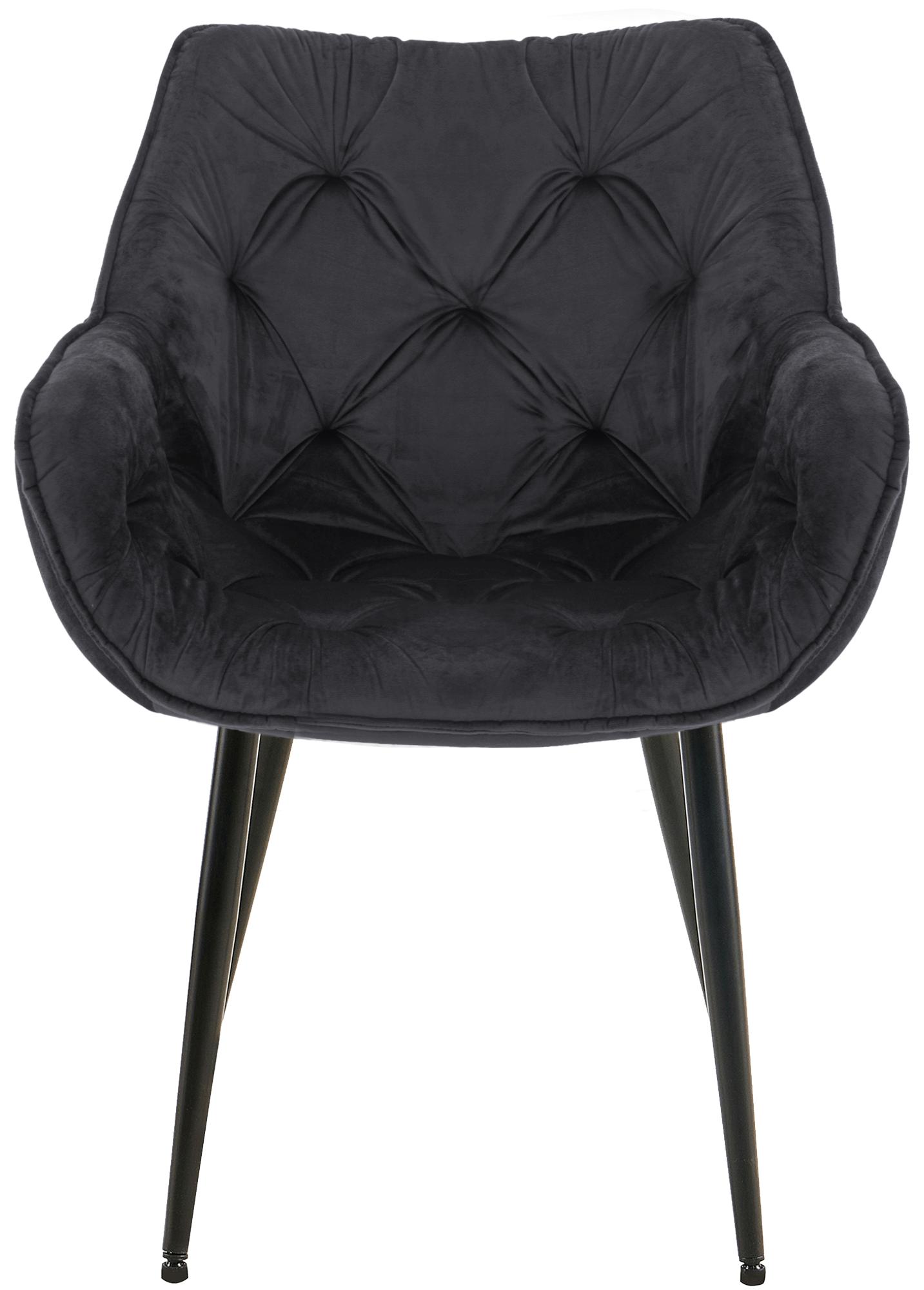 Sett med 4 stoler Tanna Velvet