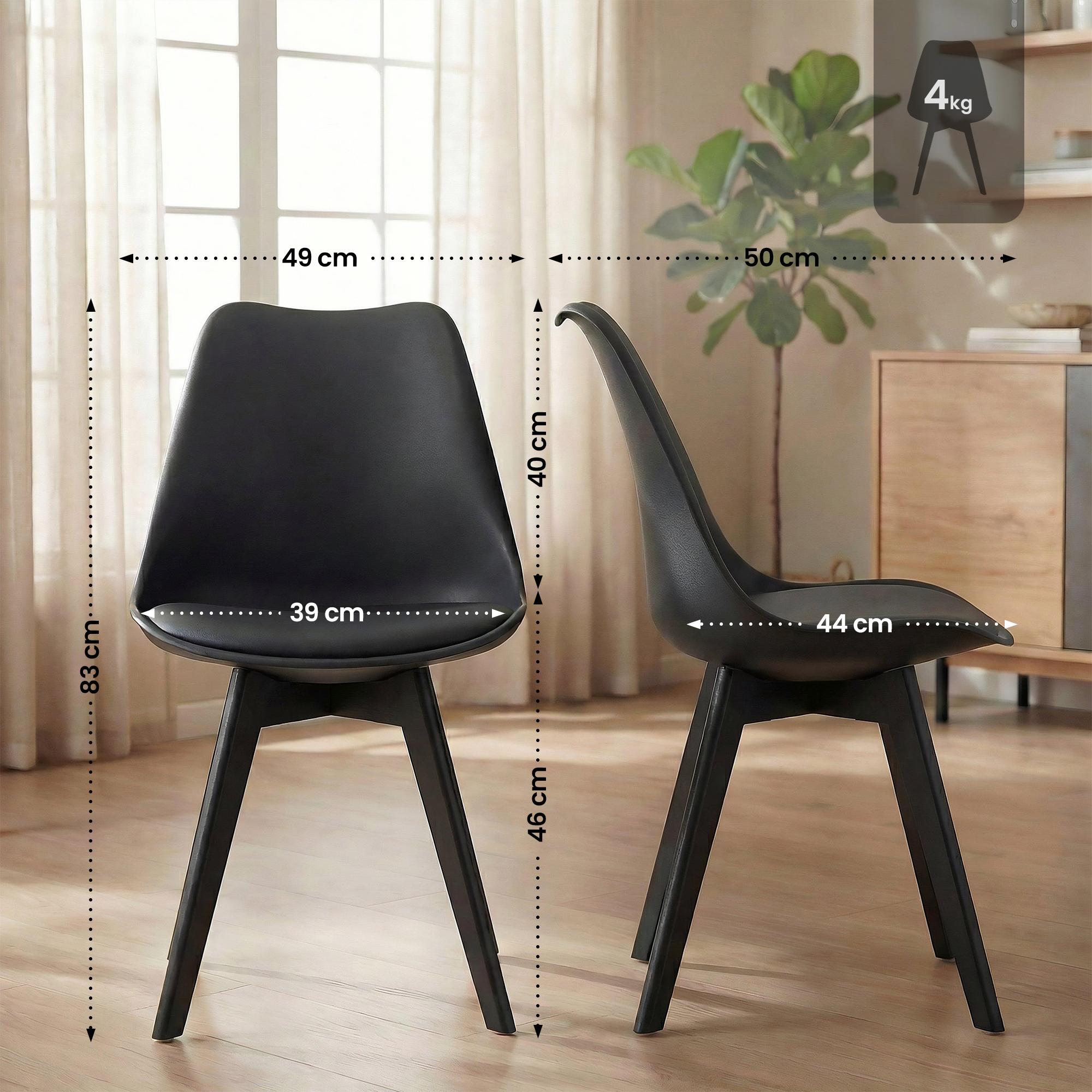Spisestol Linares &ndash; komfortabel design for moderne hjem