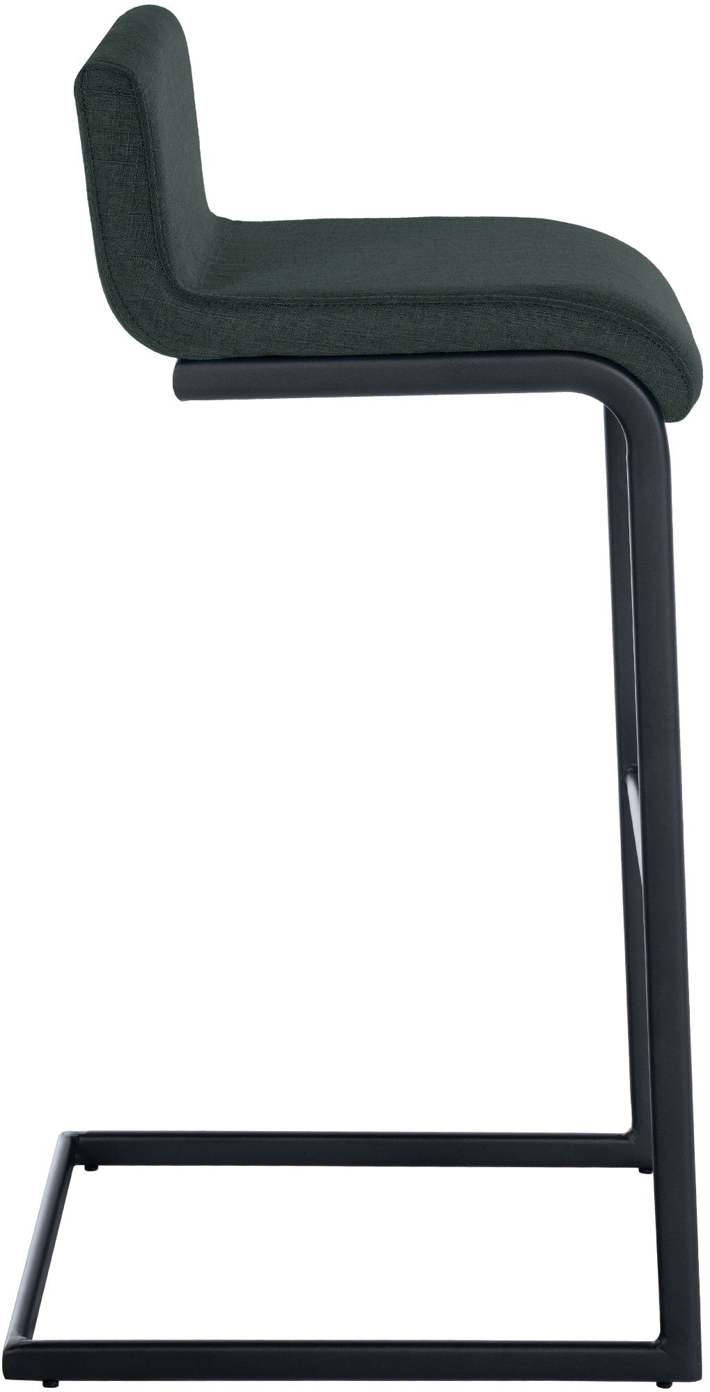 2-pk barkrakker Newport, svart metallunderstell