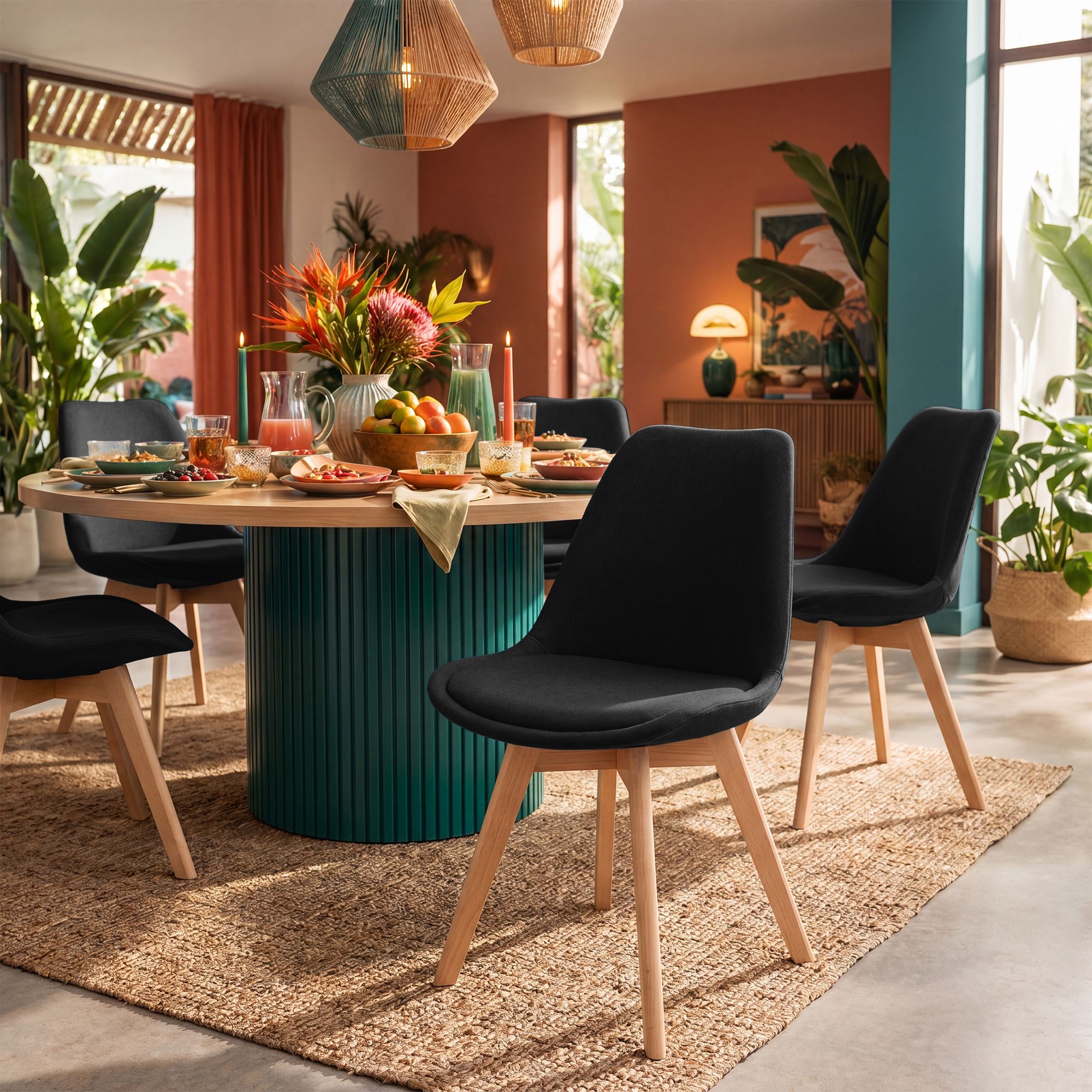 Spisestol Linares &ndash; komfortabel design for moderne hjem