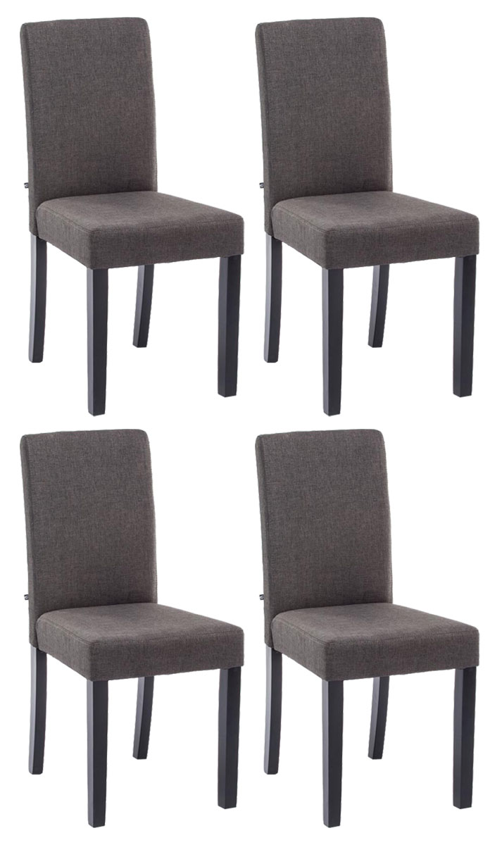 Sett med 4 spisestoler Ina Stoff