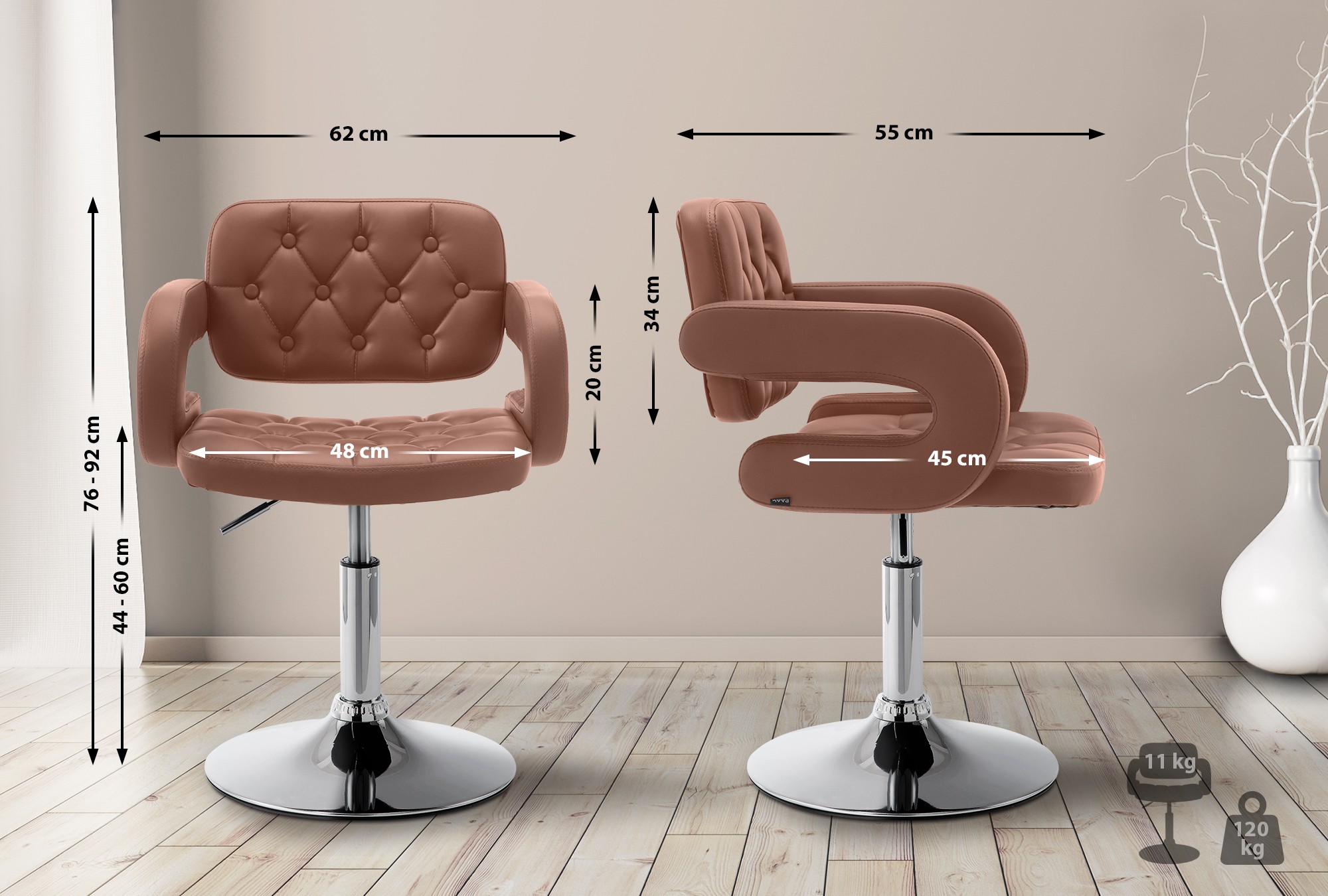 Lounger Dublin Kunstlær