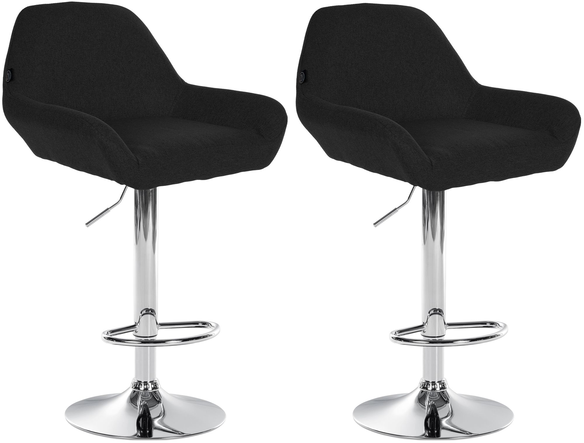 2 pk Barstoler Braga Stoff
