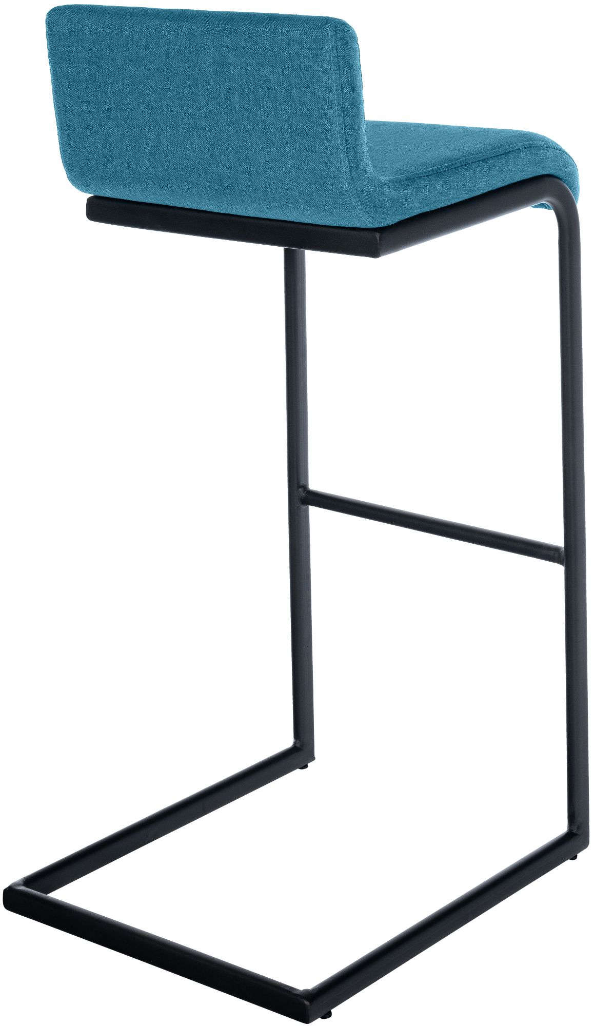 2-pk barkrakker Newport, svart metallunderstell