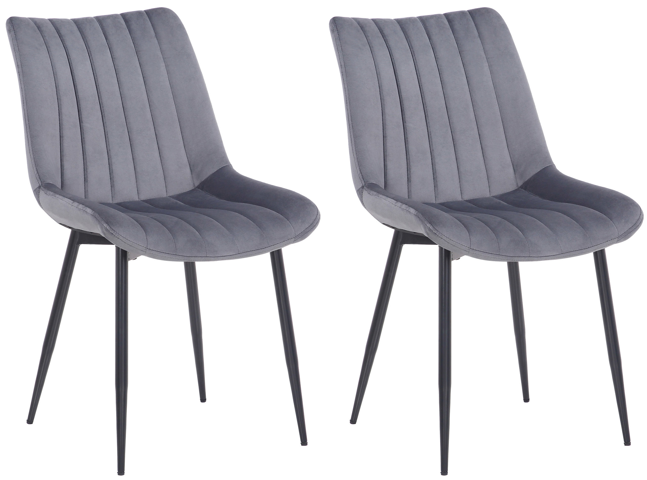 Sett med 2 stoler Rahden Velvet