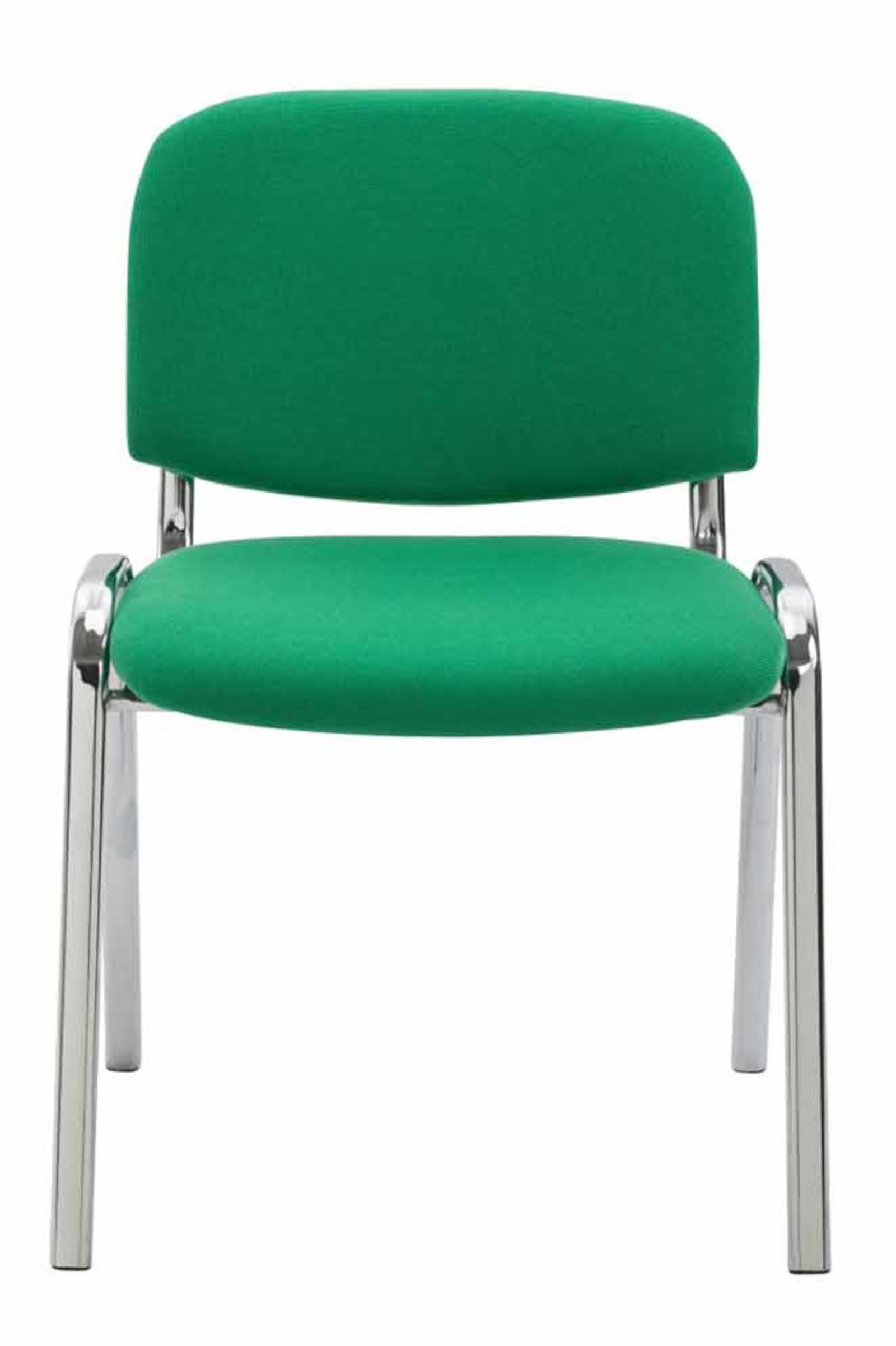 Sett med 4 stoler Ken Chrome stoff