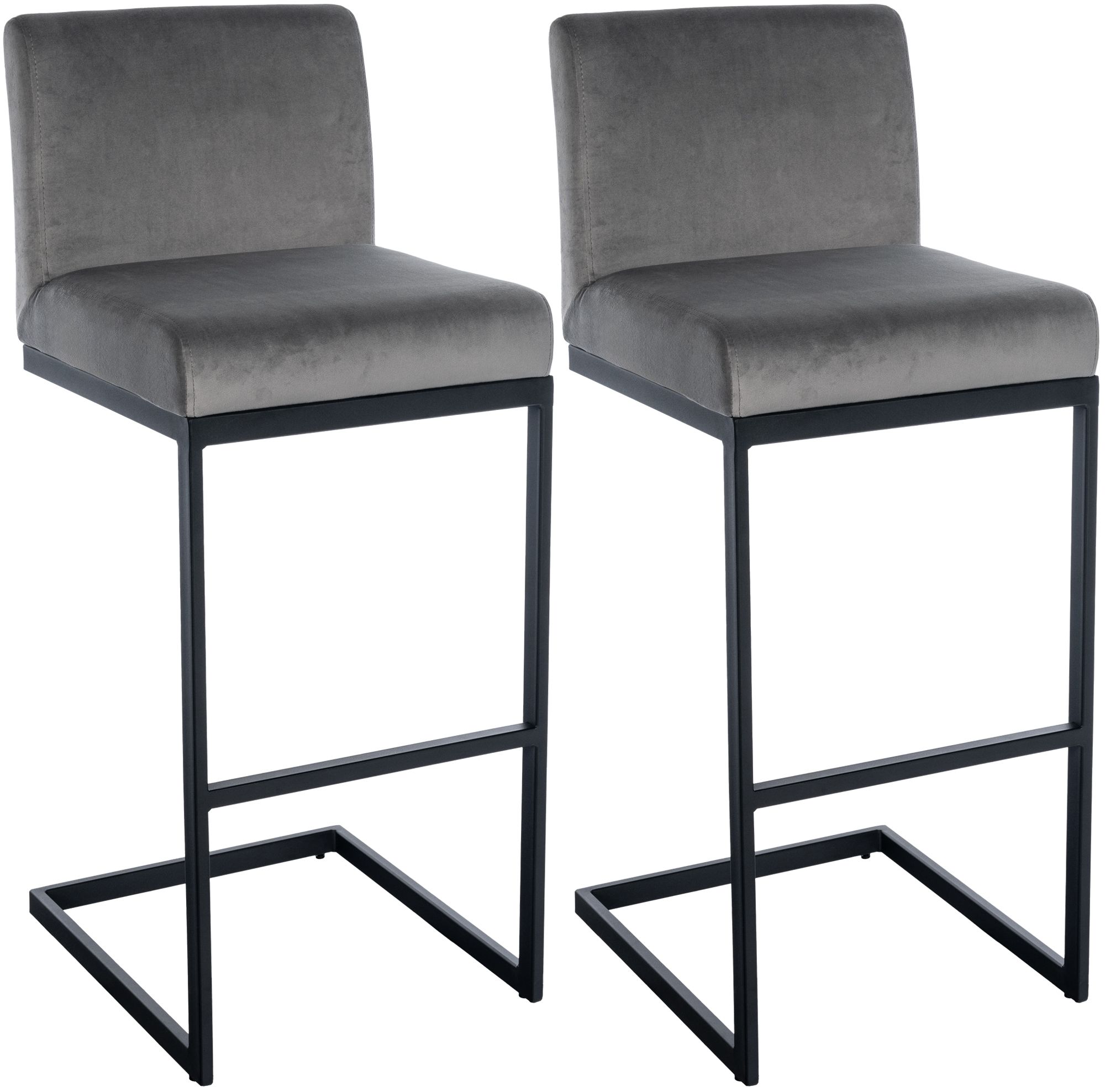 2-pk barstoler Hopewell i floyel