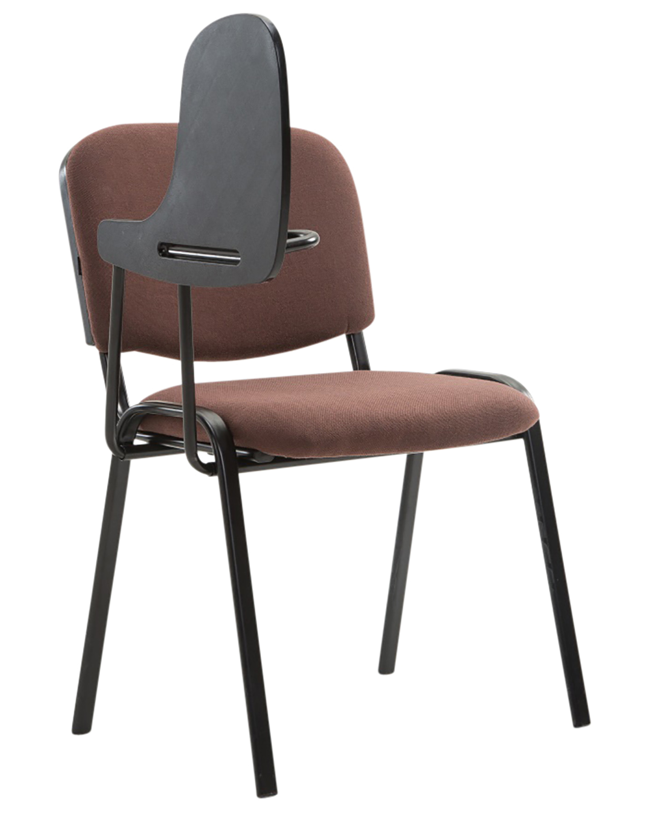Sett med 4 Ken-stoler med sammenleggbart bord i stoff