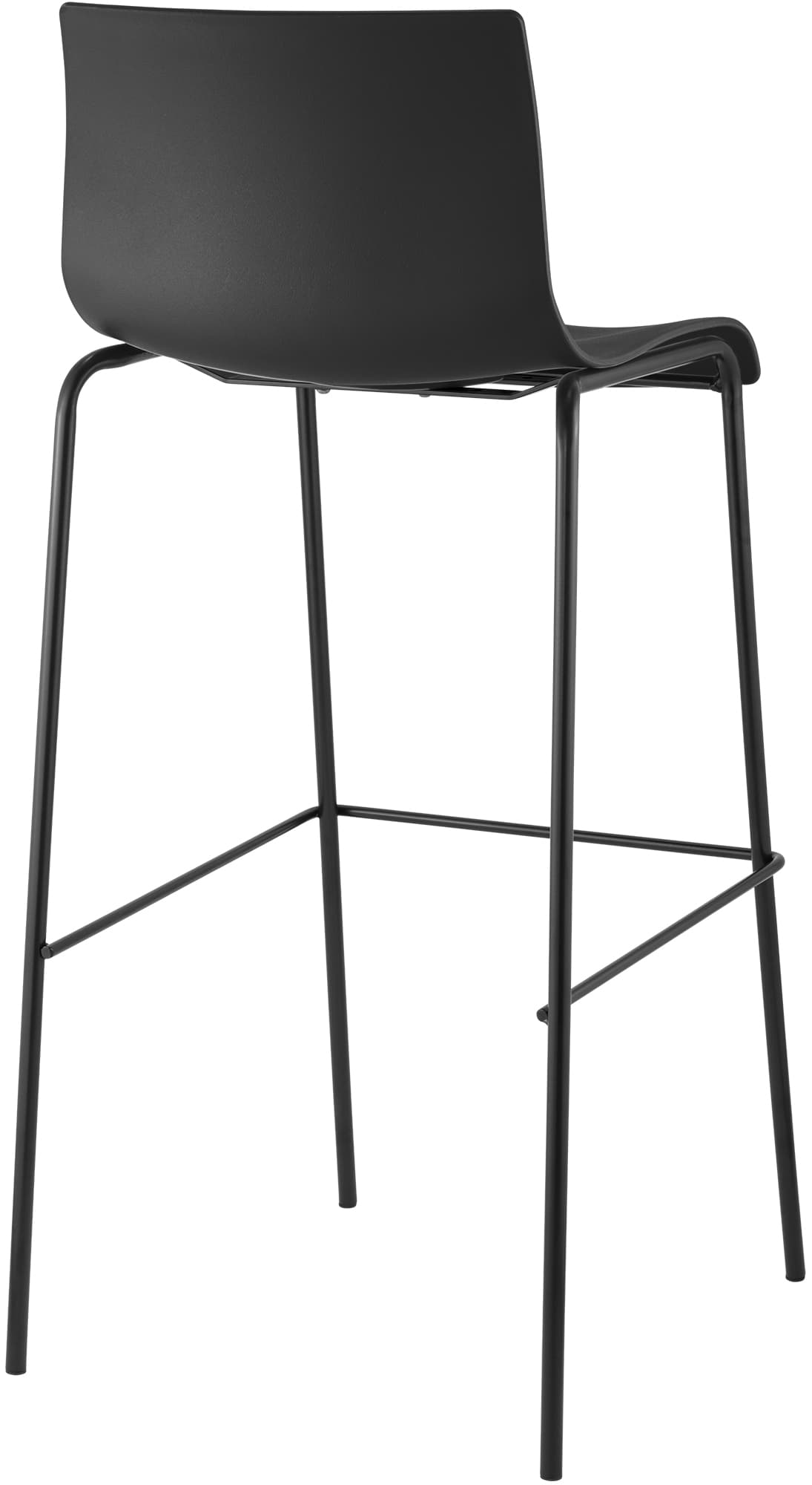 Hover barstol, plast, 4-ben design