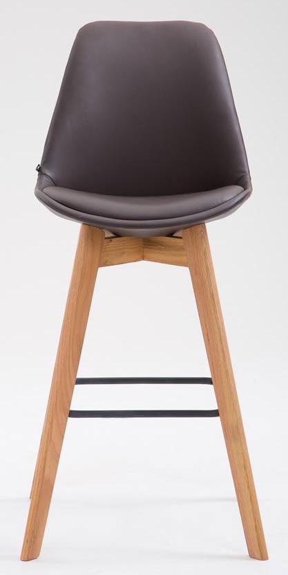 Sett med 2 barstoler Metz i kunstskinn