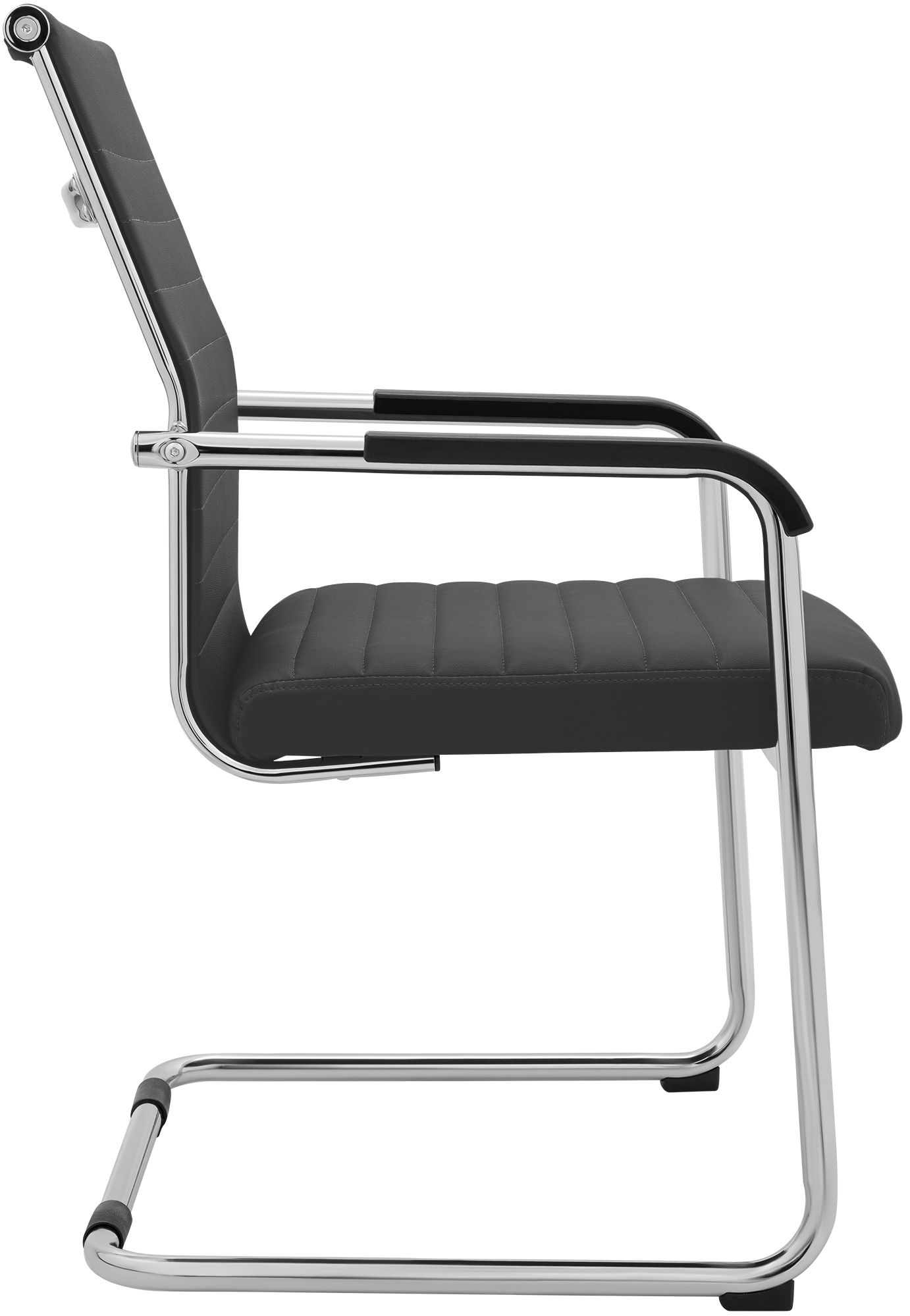 Freischwinger Hakon i skinnlook &ndash; moderne stol med komfort og stil til spiseplassen din