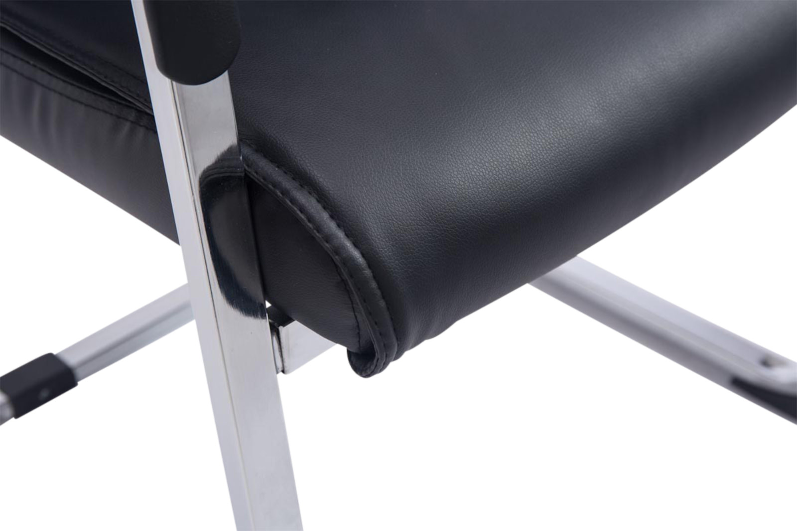 Sett med 2 cantilever stoler XXL Anubis kunstskinn