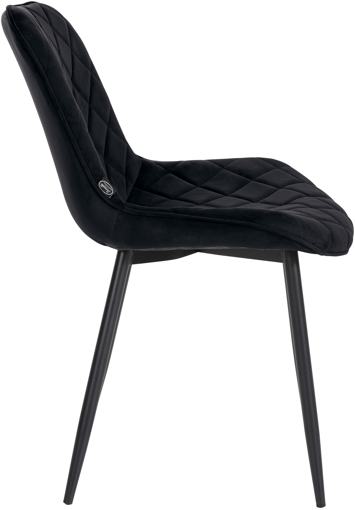 Sett med 4 stoler Springs Velvet