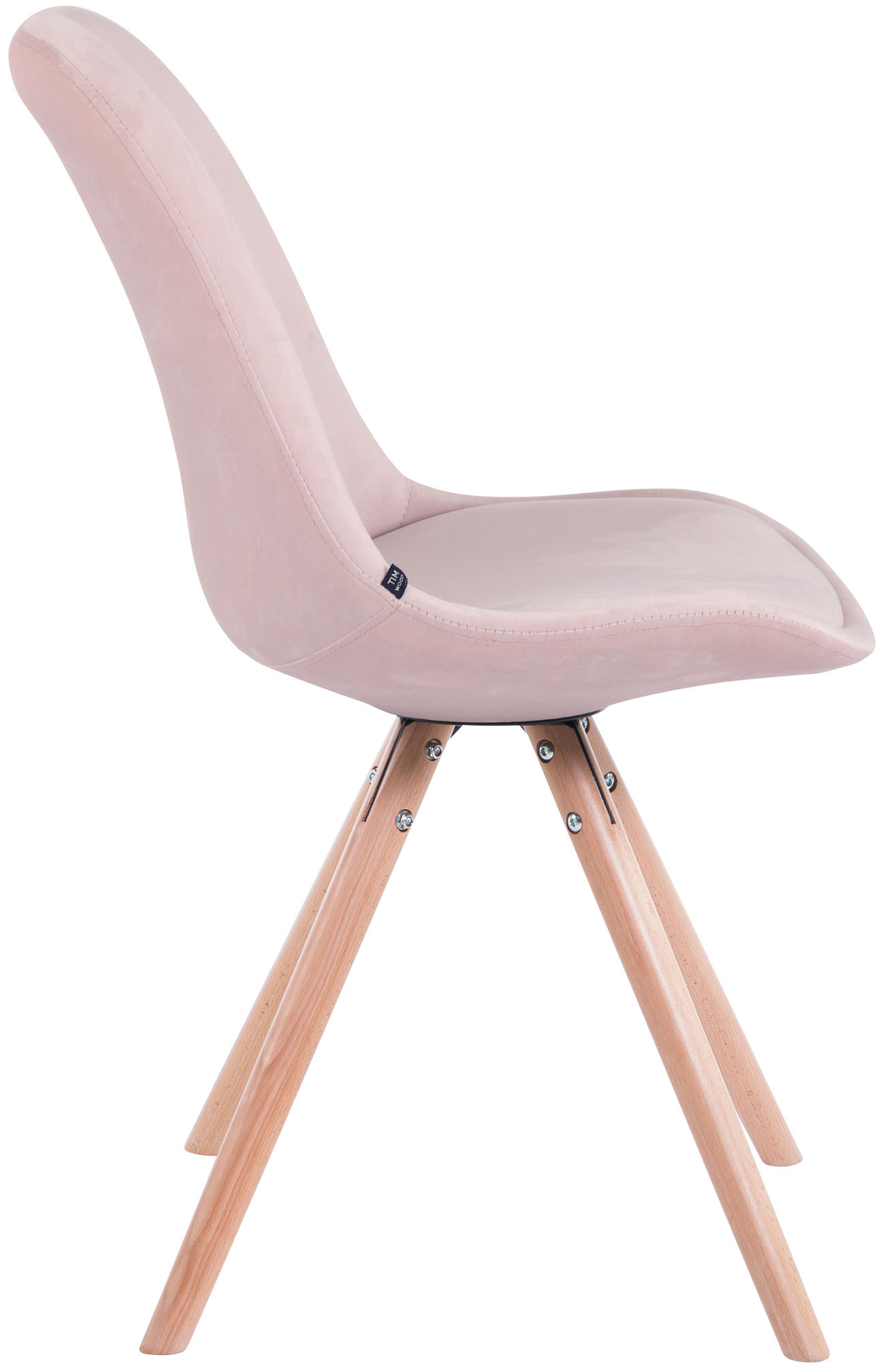 Besøksstol Toulouse Velvet Round