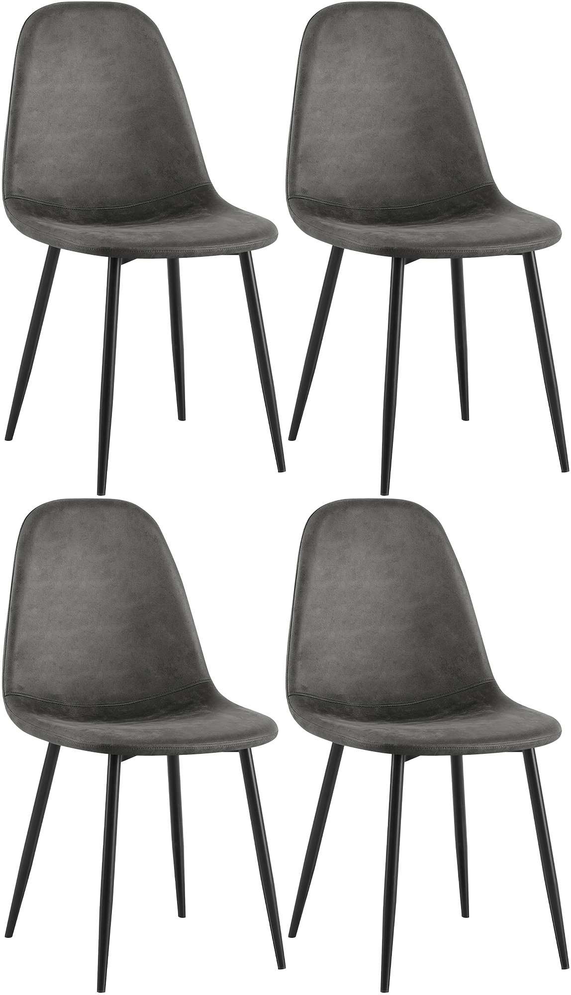 Sett med 4 spisestoler Napier