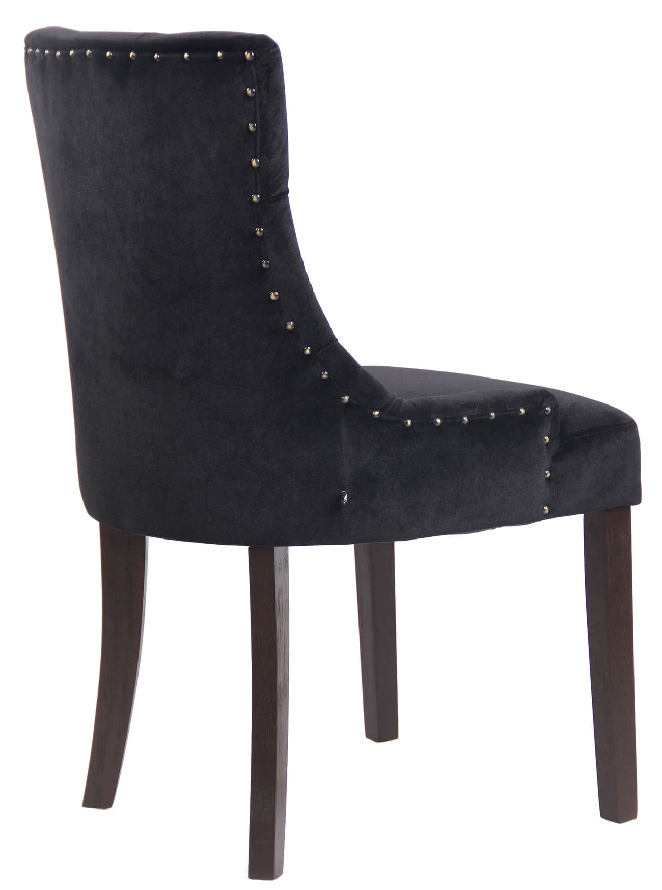 Sett med 4 spisestoler Aberdeen Velvet