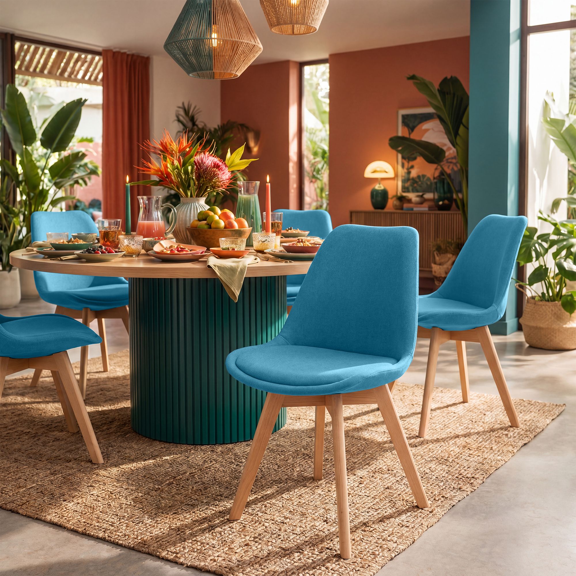 Spisestol Linares &ndash; komfortabel design for moderne hjem