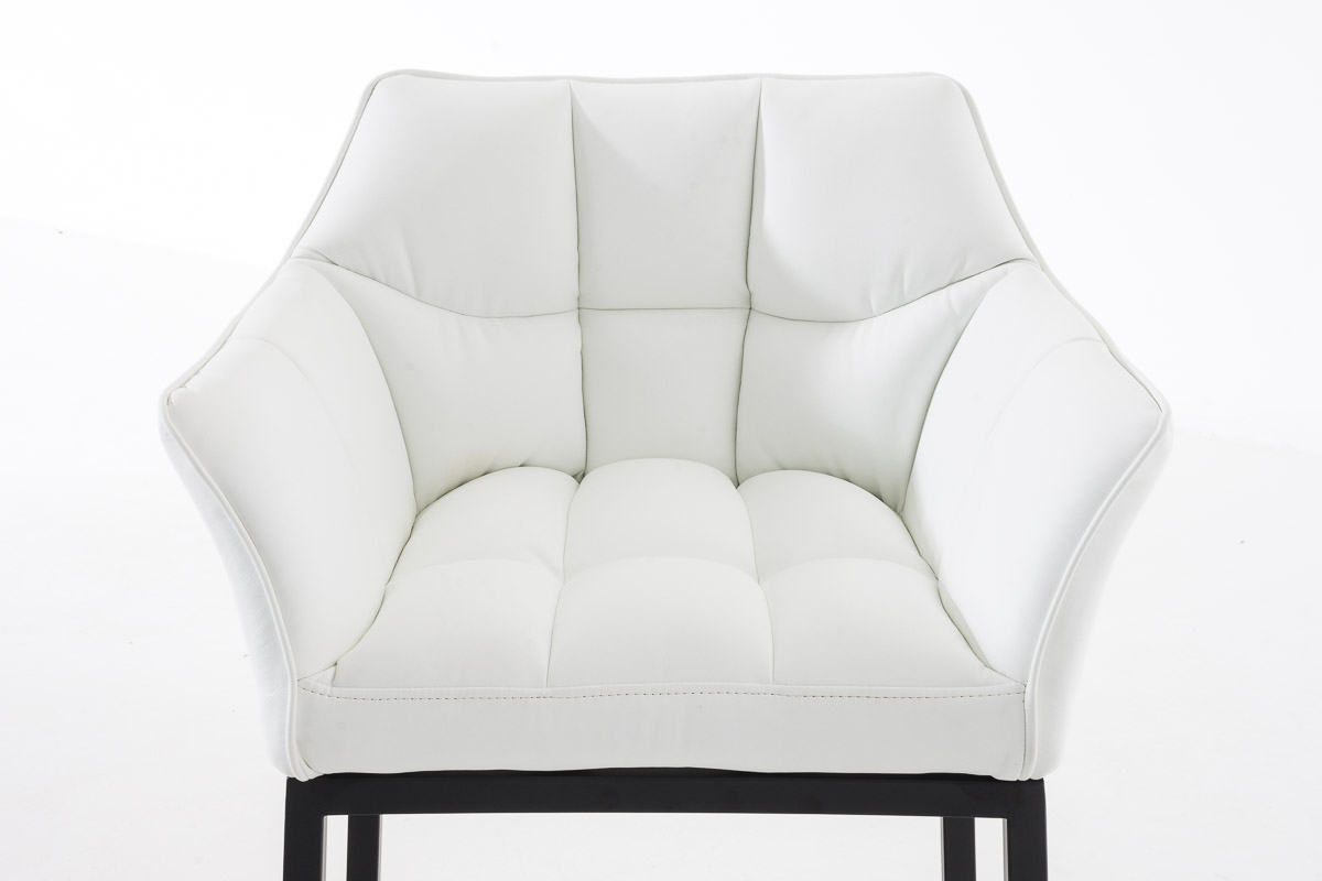 Barstol Damaso skinnlook med firbensramme