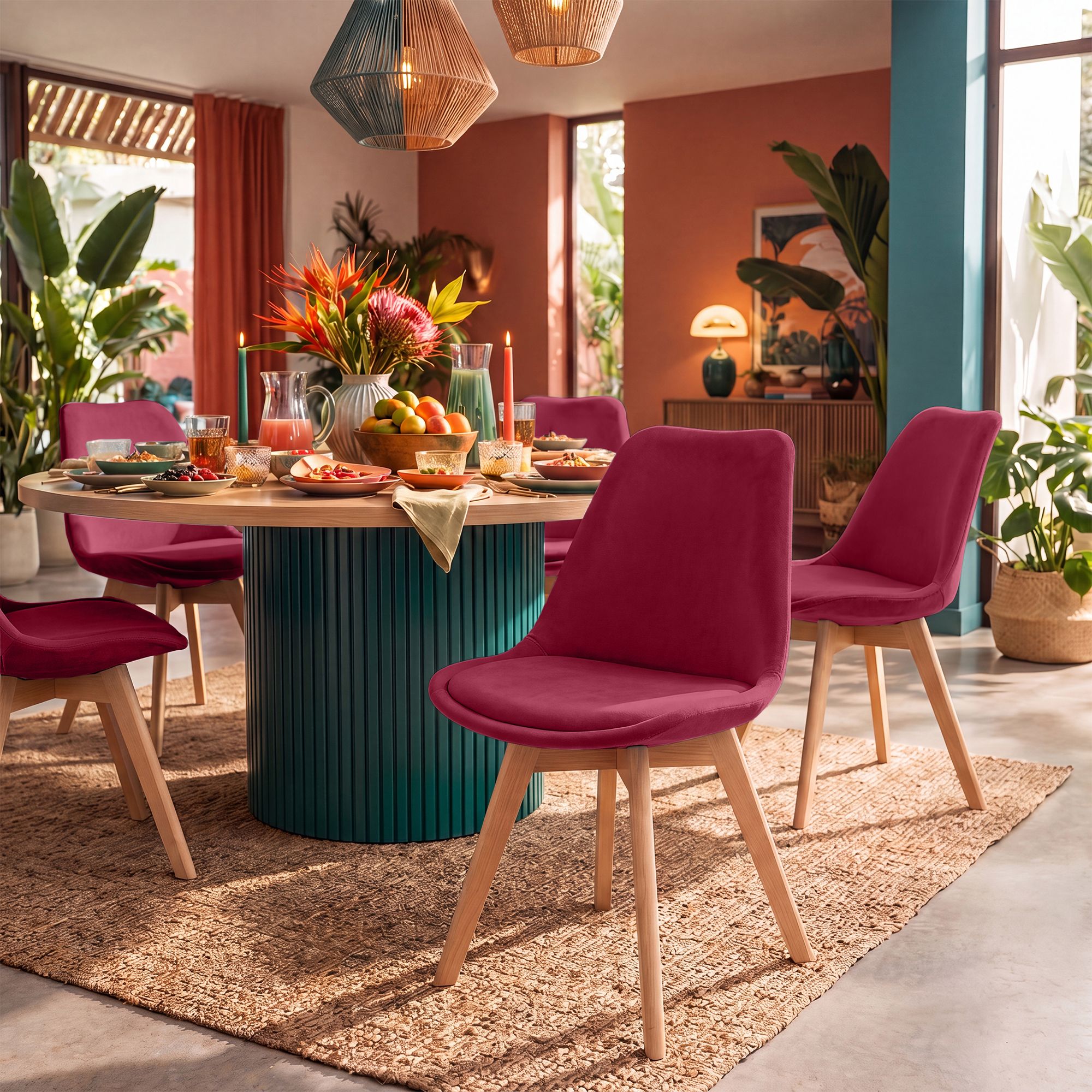 Spisestol Linares &ndash; komfortabel design for moderne hjem