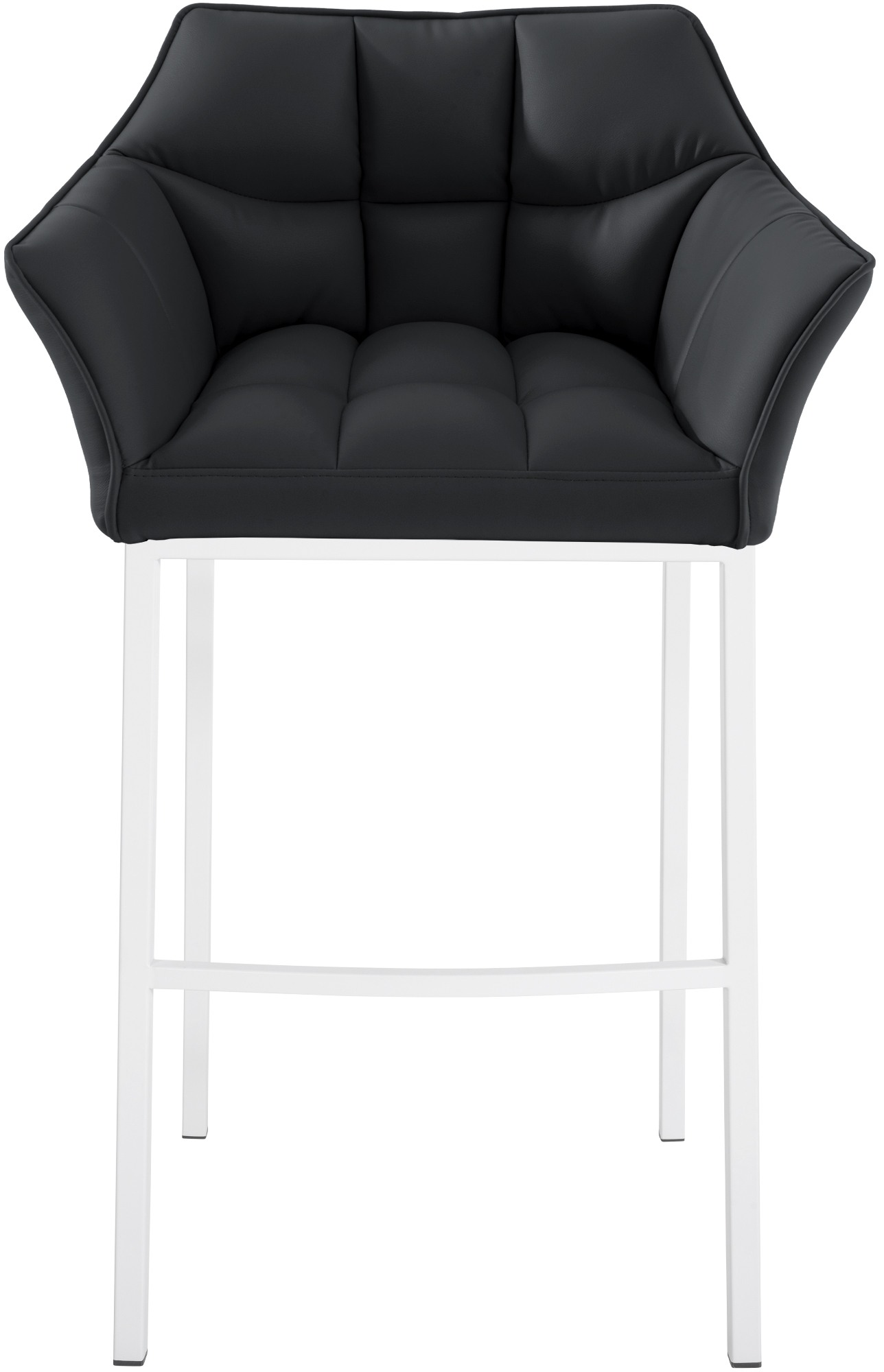 Barstol Damaso skinnlook med firbensramme