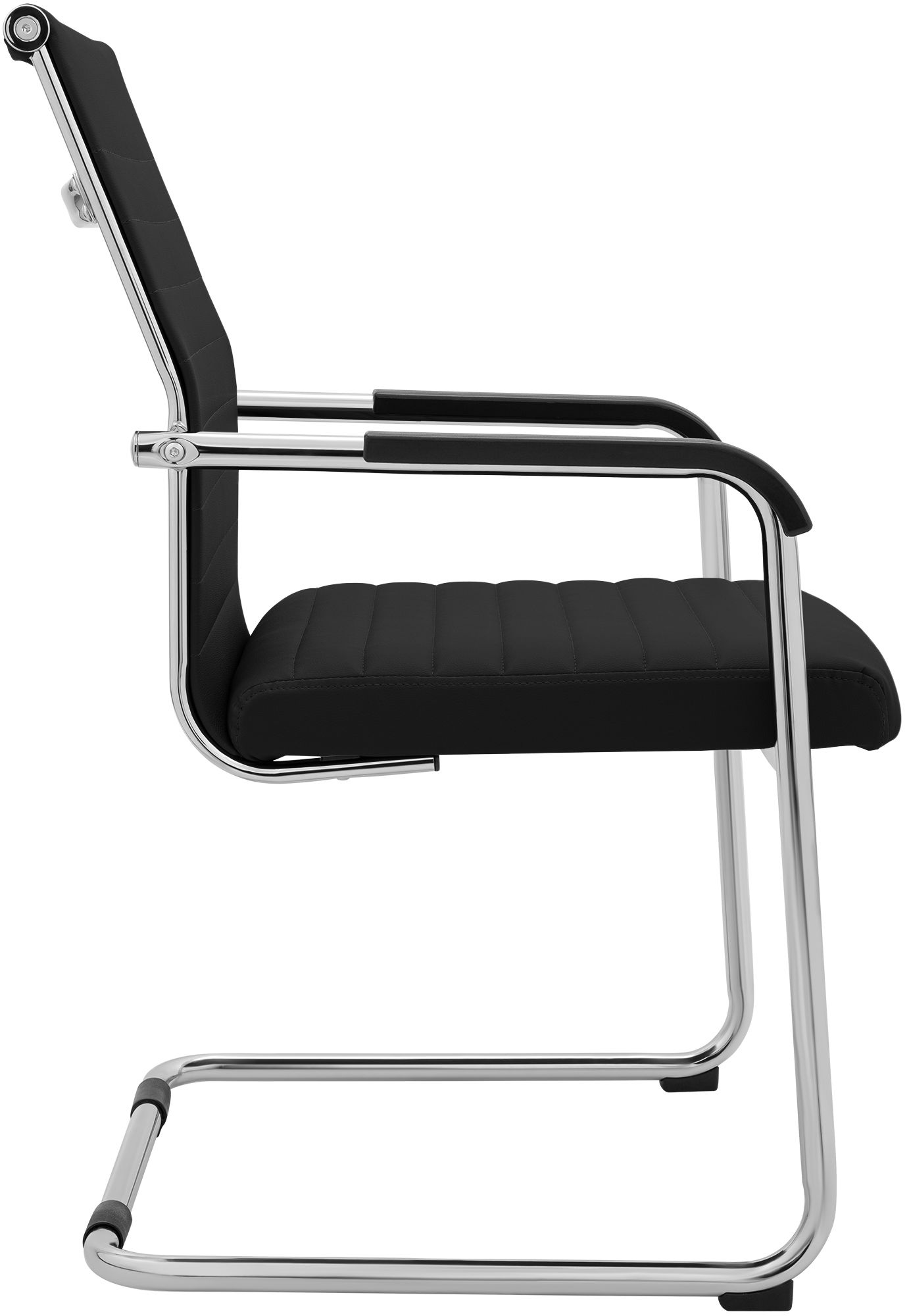Freischwinger Hakon i skinnlook &ndash; moderne stol med komfort og stil til spiseplassen din
