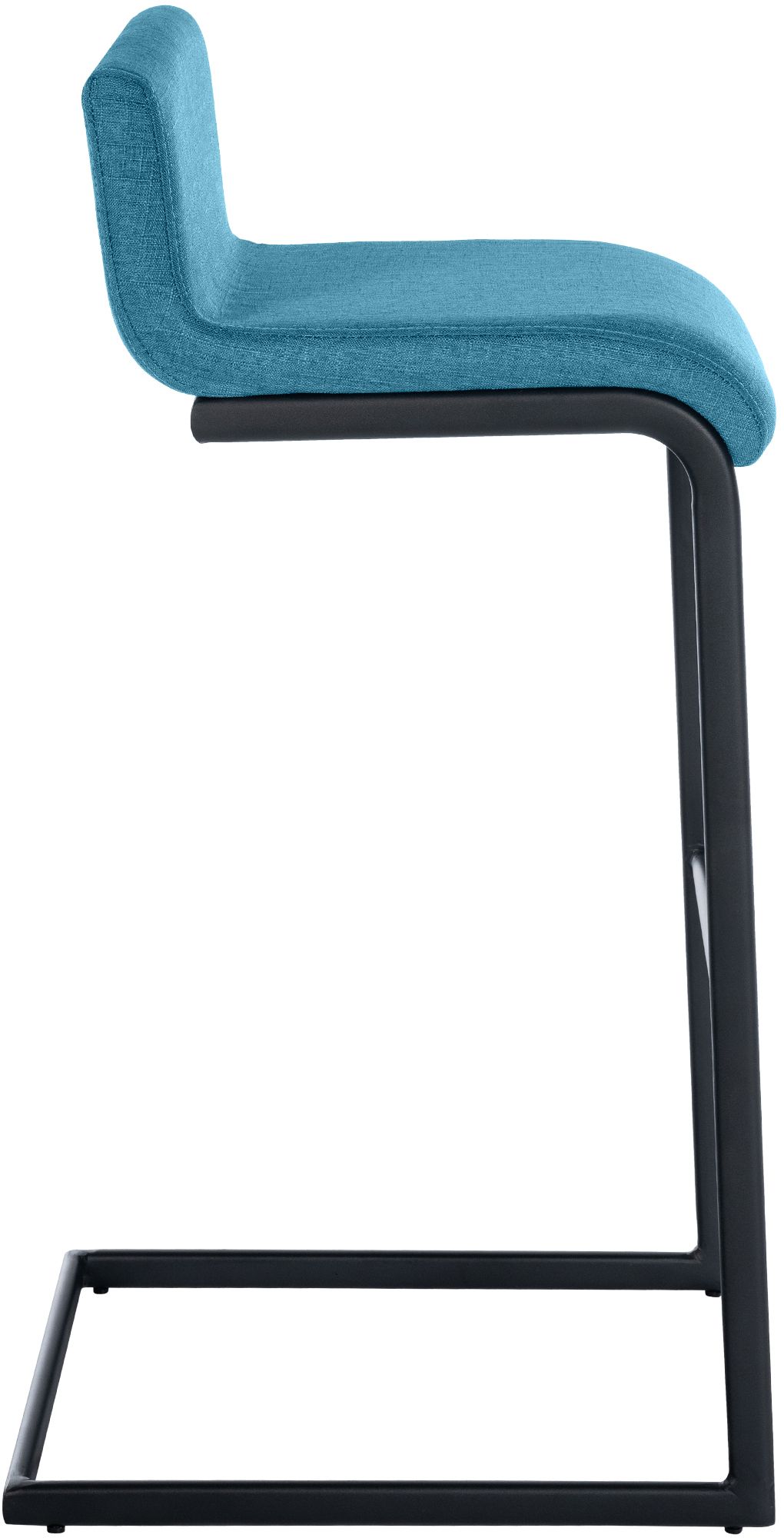 2-pk barkrakker Newport, svart metallunderstell