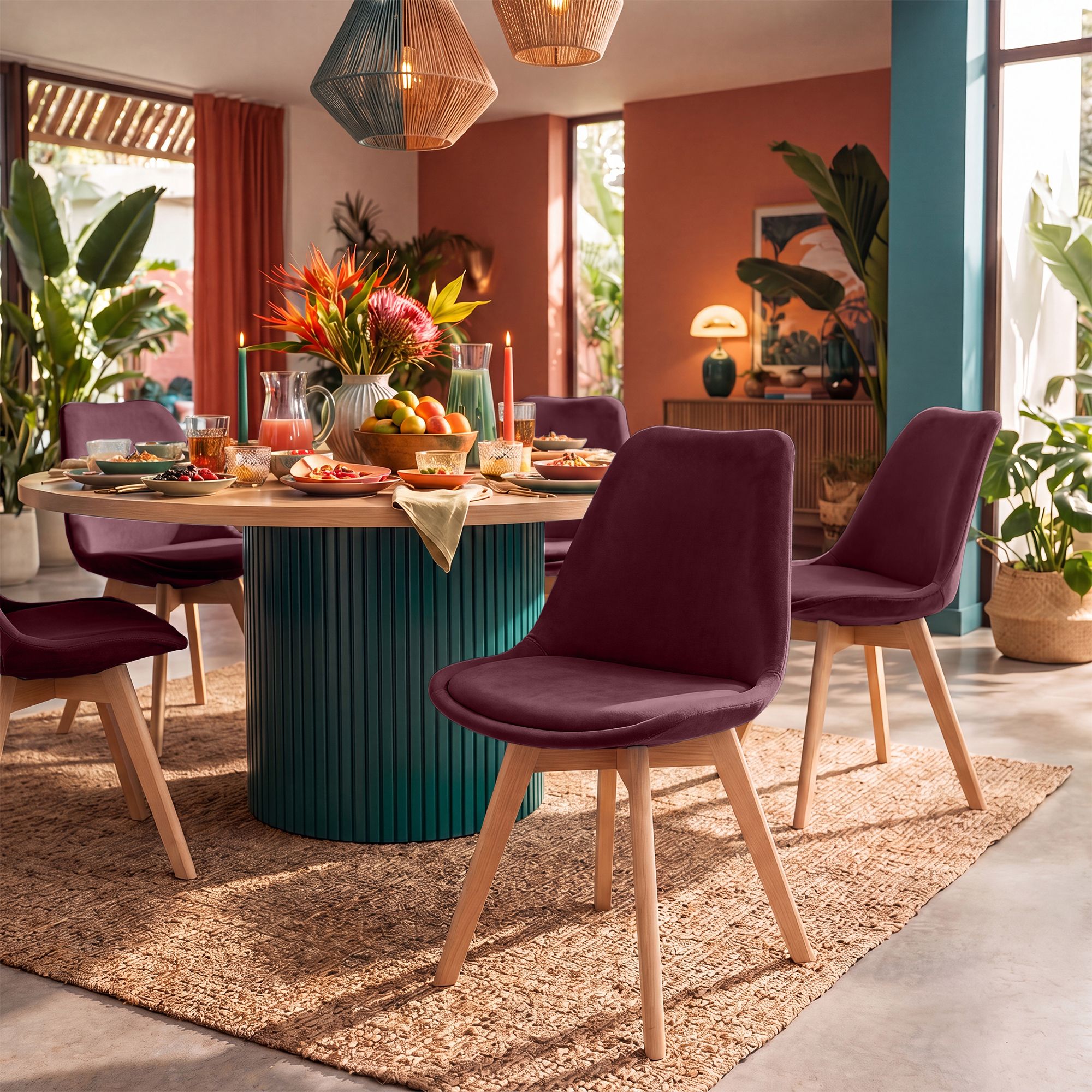 Spisestol Linares &ndash; komfortabel design for moderne hjem
