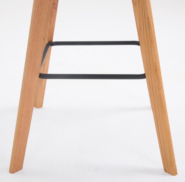 Sett med 2 barstoler Metz i kunstskinn