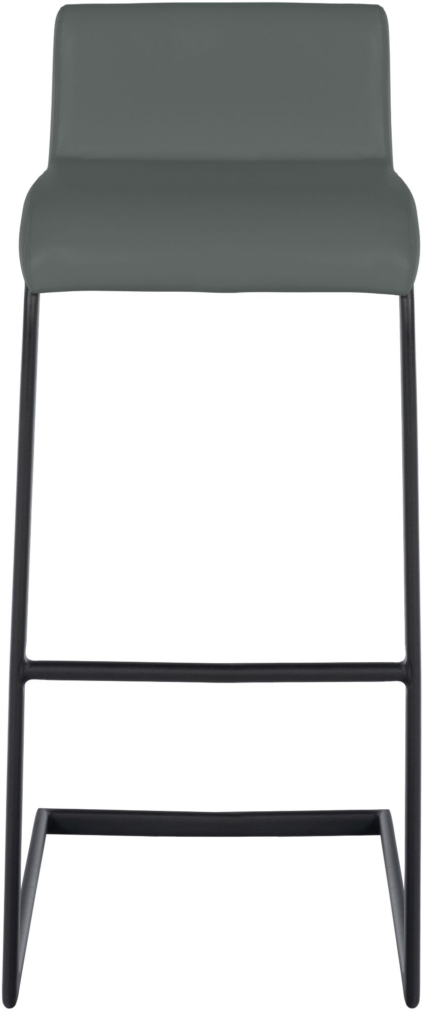 2-pk barkrakker Newport, svart metallunderstell