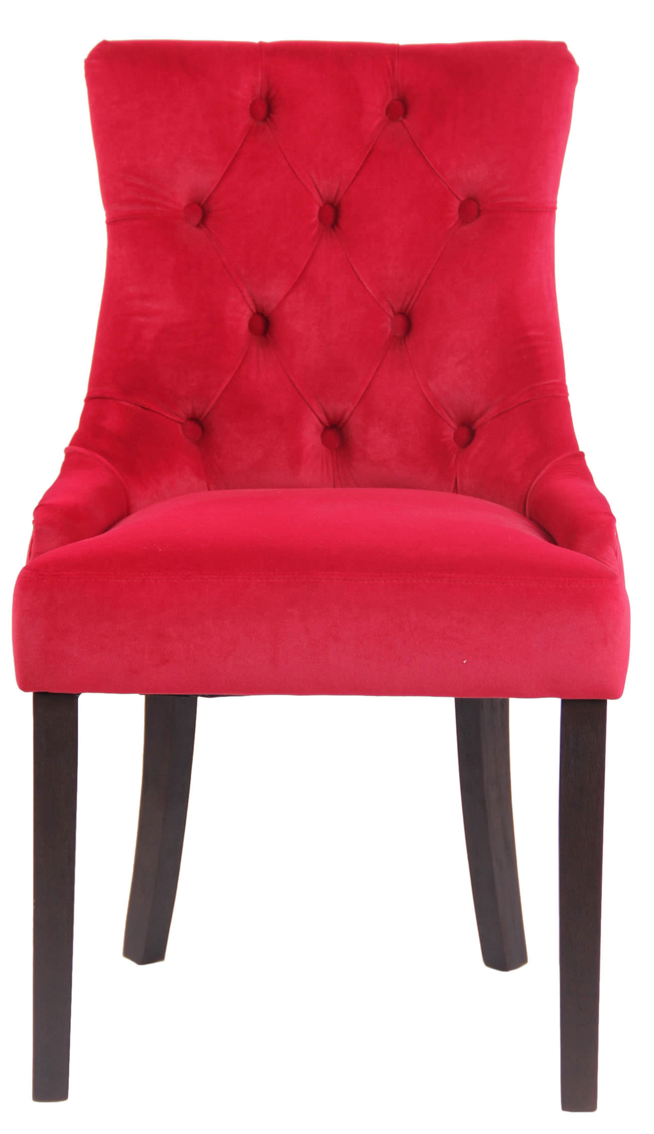 Sett med 4 spisestoler Aberdeen Velvet