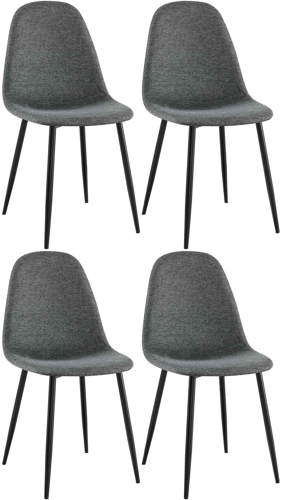 Sett med 4 spisestoler Napier
