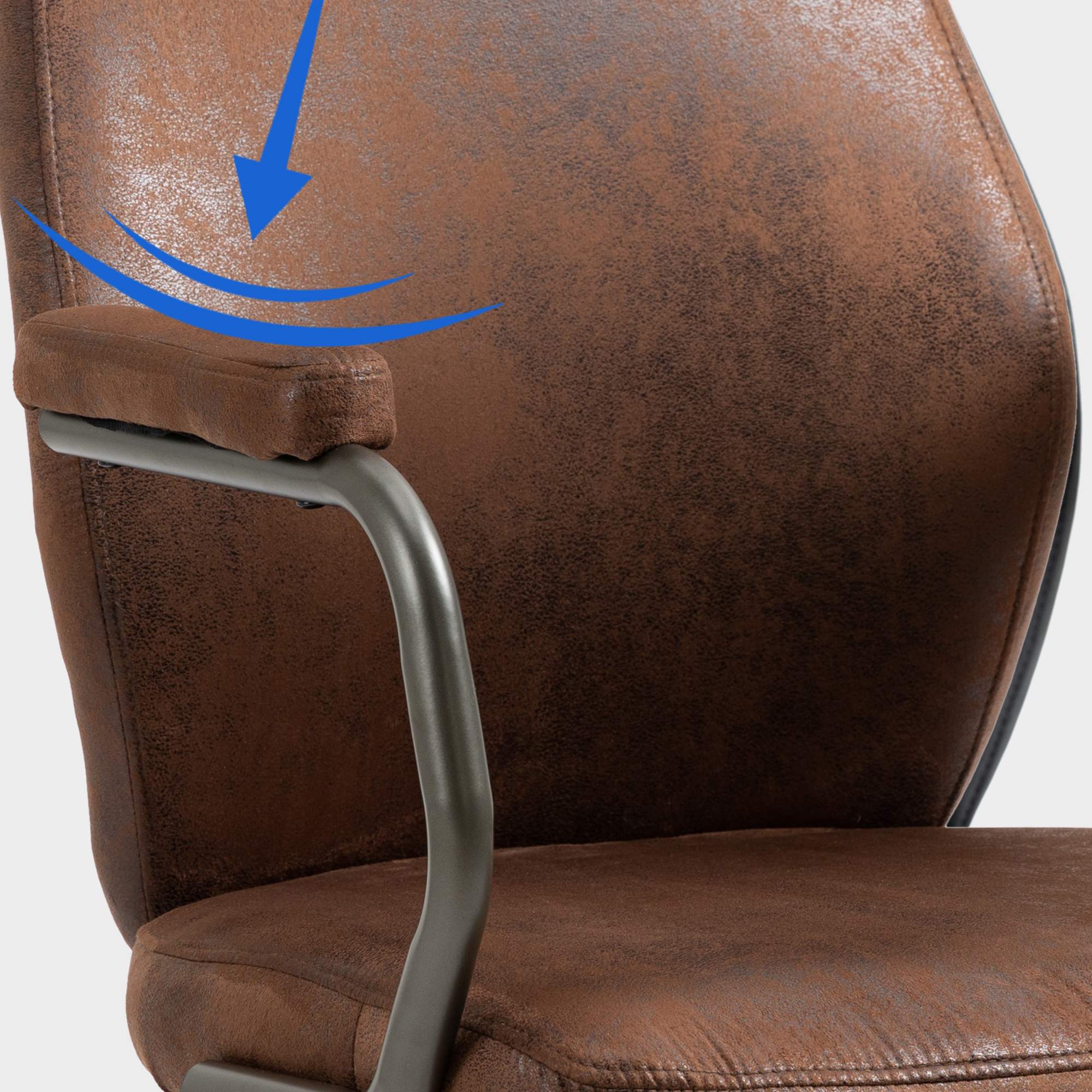 Kontorstol Pocatello Industriell Loft Antikk stil