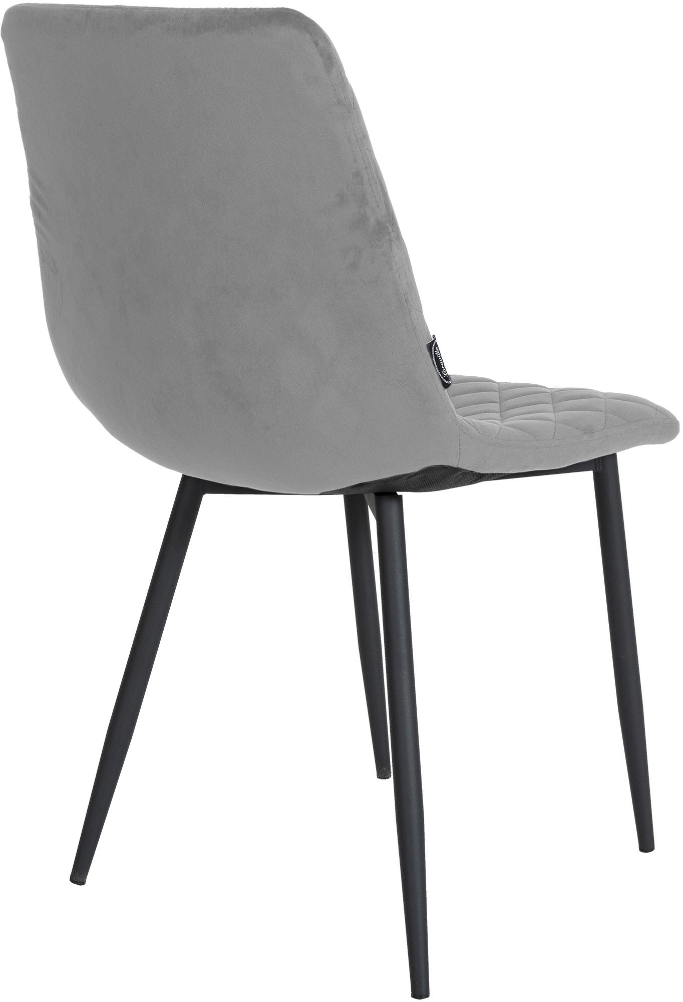 Sett med 4 stoler Telde Velvet