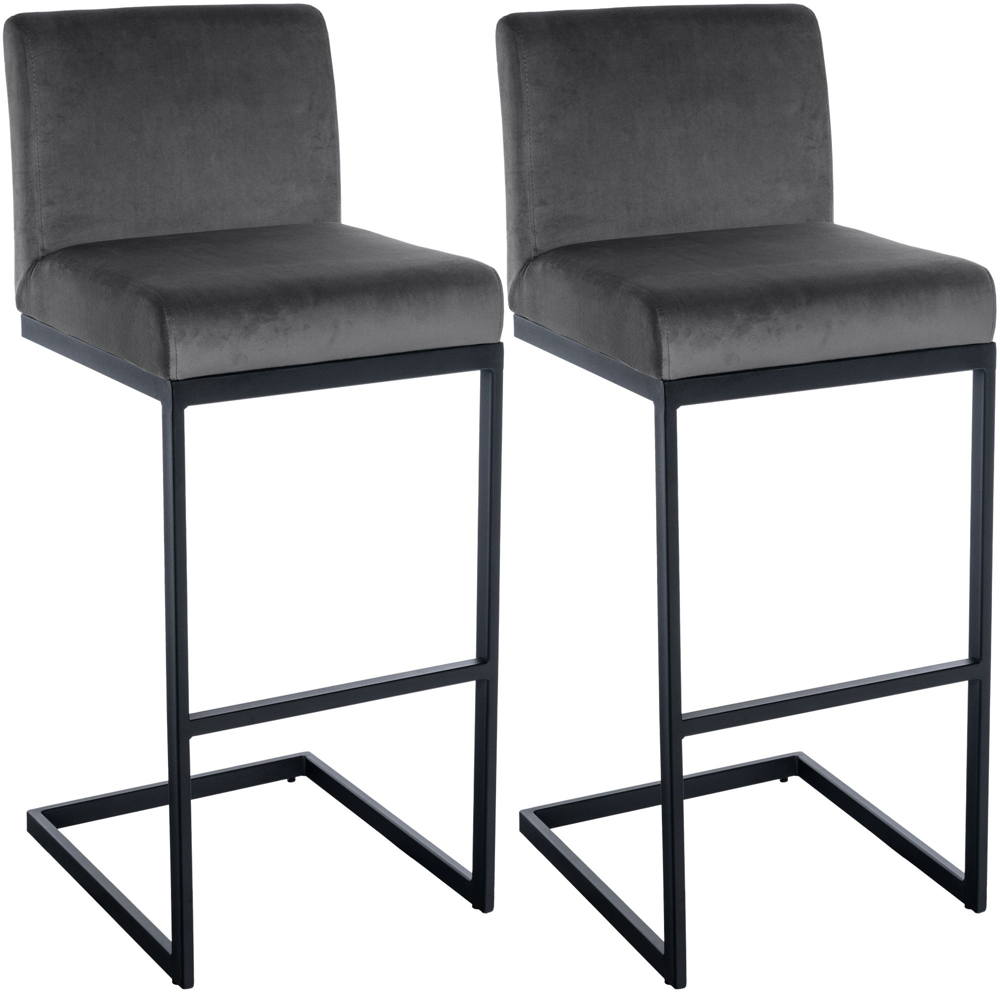 2-pk barstoler Hopewell i floyel