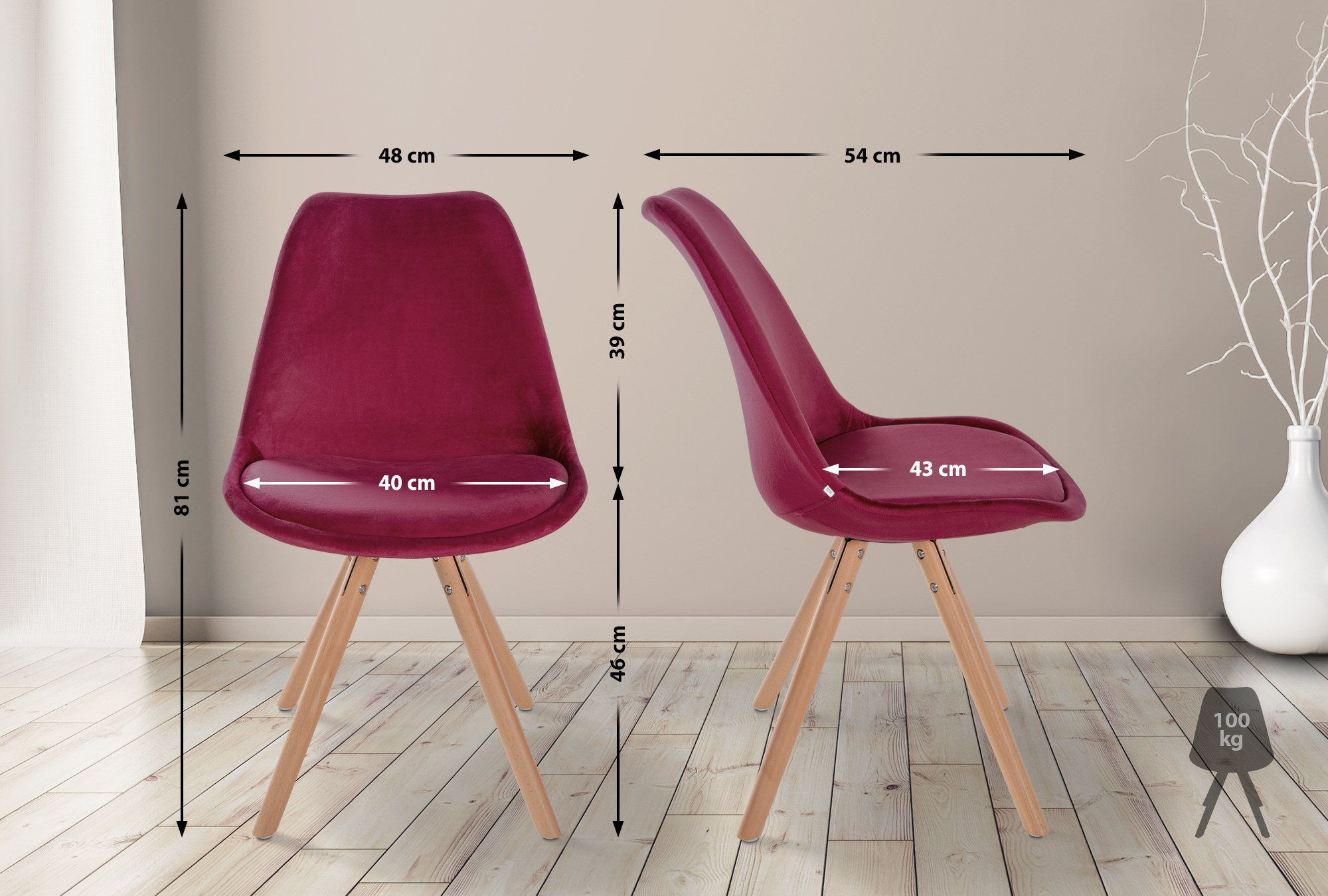 Leder Sofia Velvet