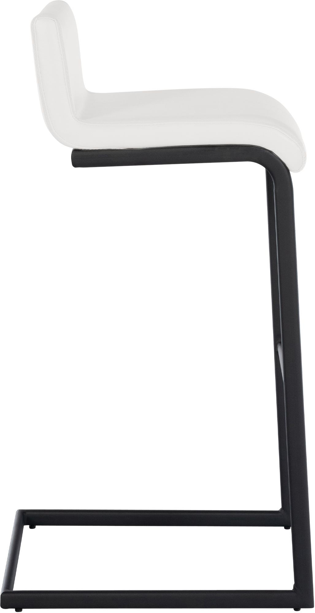 2-pk barkrakker Newport, svart metallunderstell