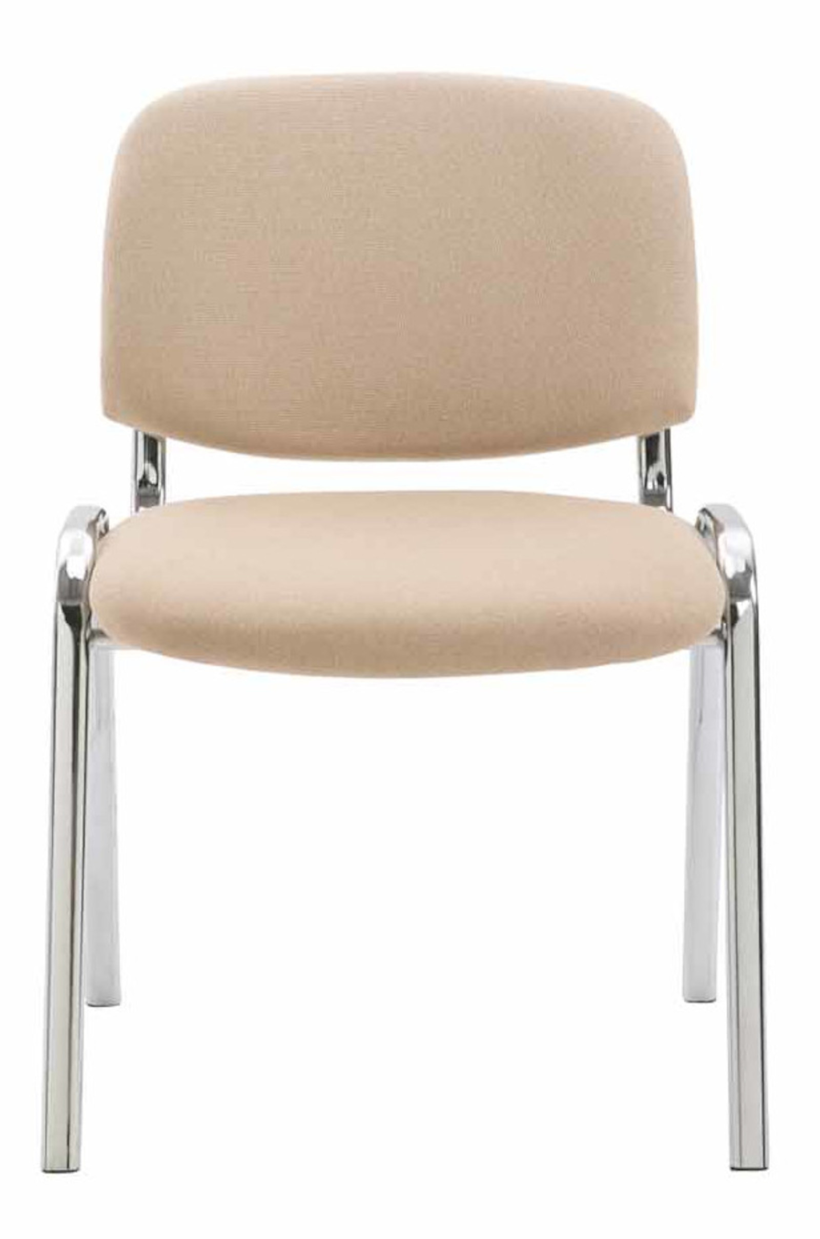 Sett med 4 stoler Ken Chrome stoff