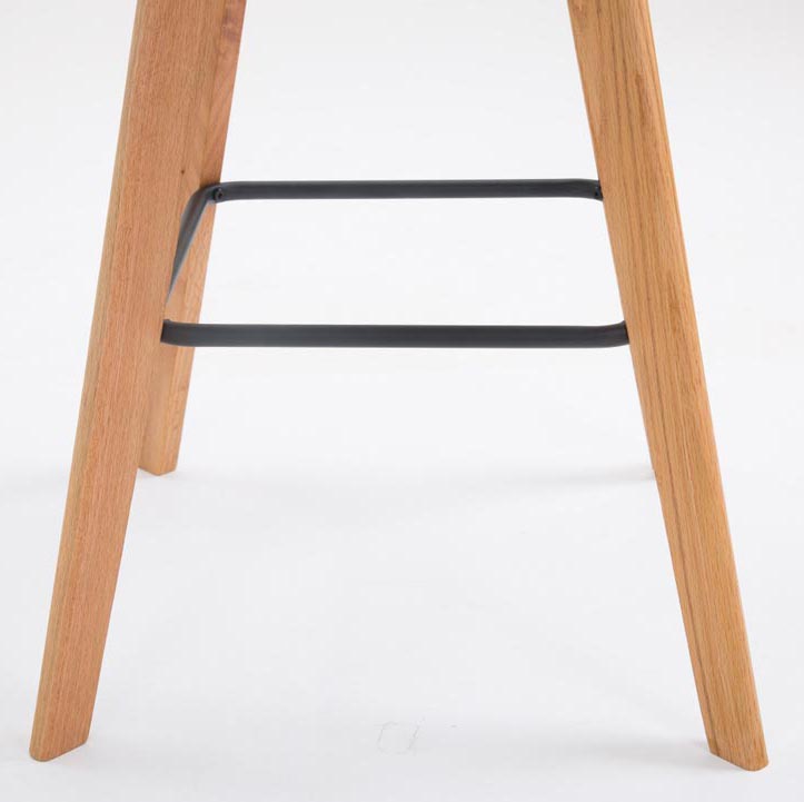 Sett med 2 barstoler Metz i kunstskinn