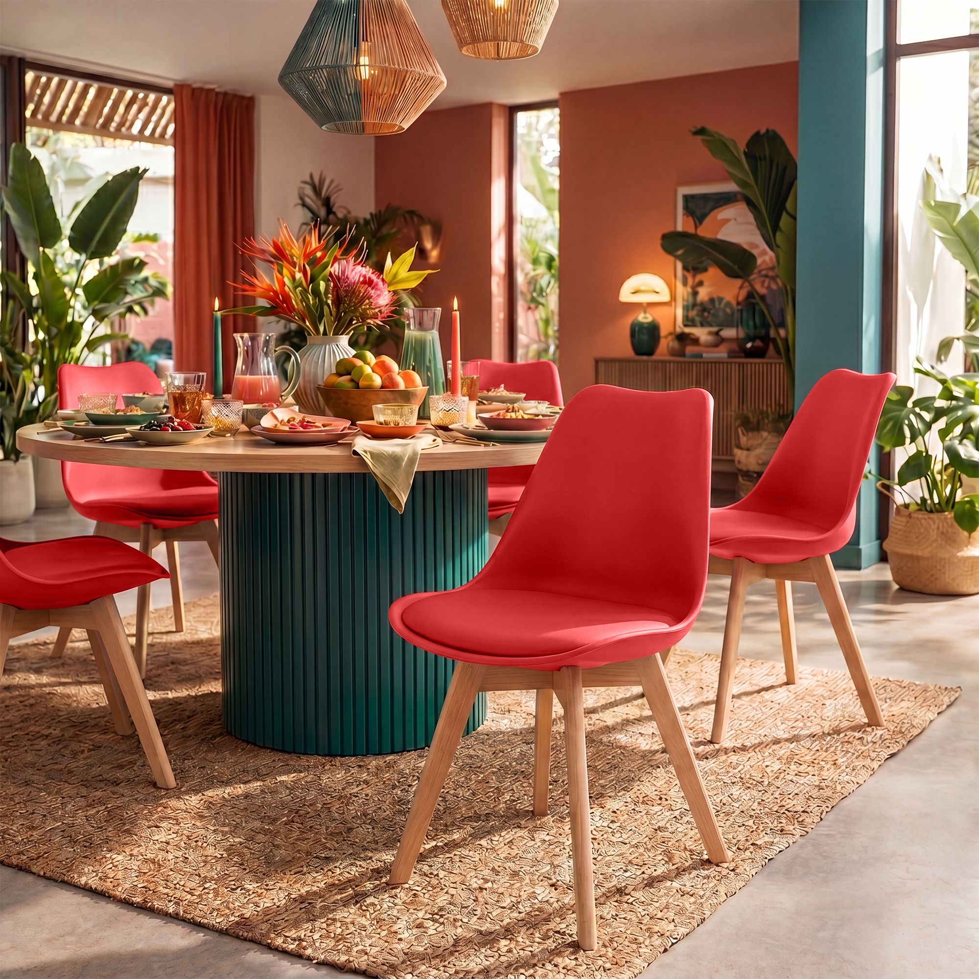 Spisestol Linares &ndash; komfortabel design for moderne hjem
