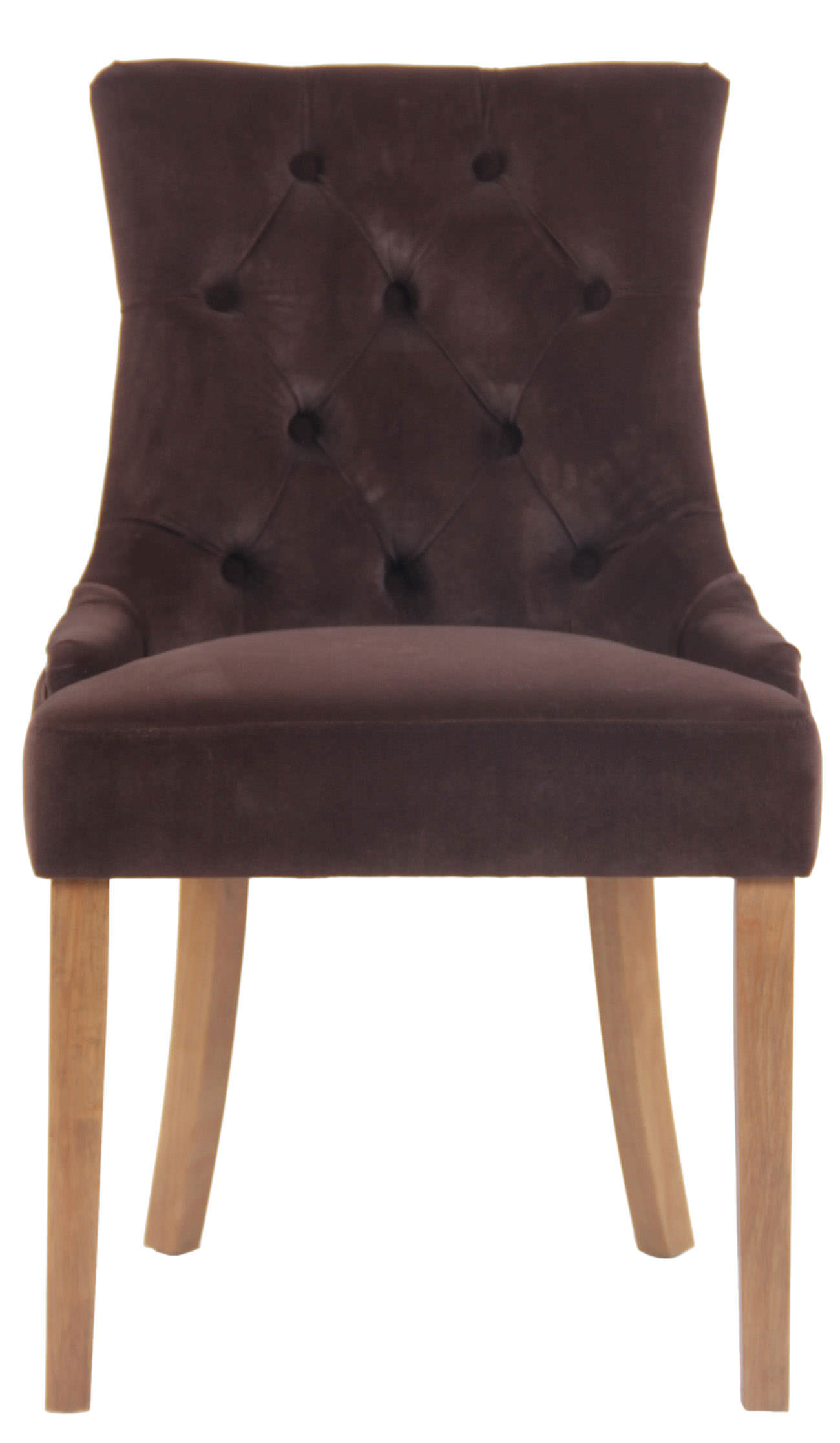 Sett med 4 spisestoler Aberdeen Velvet