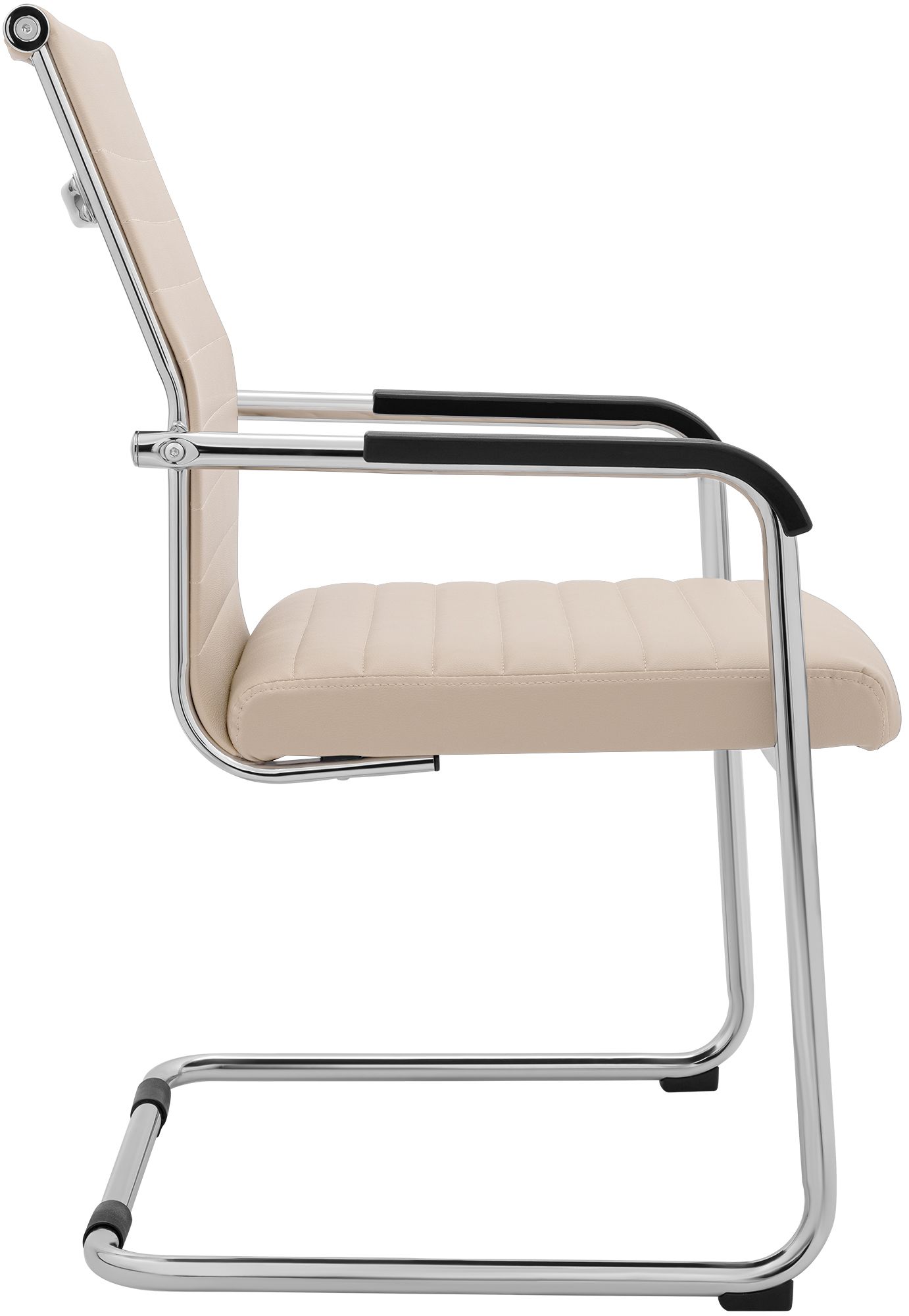 Freischwinger Hakon i skinnlook &ndash; moderne stol med komfort og stil til spiseplassen din