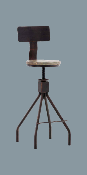 Welcher Barhocker passt zu mir Industrial Barhocker