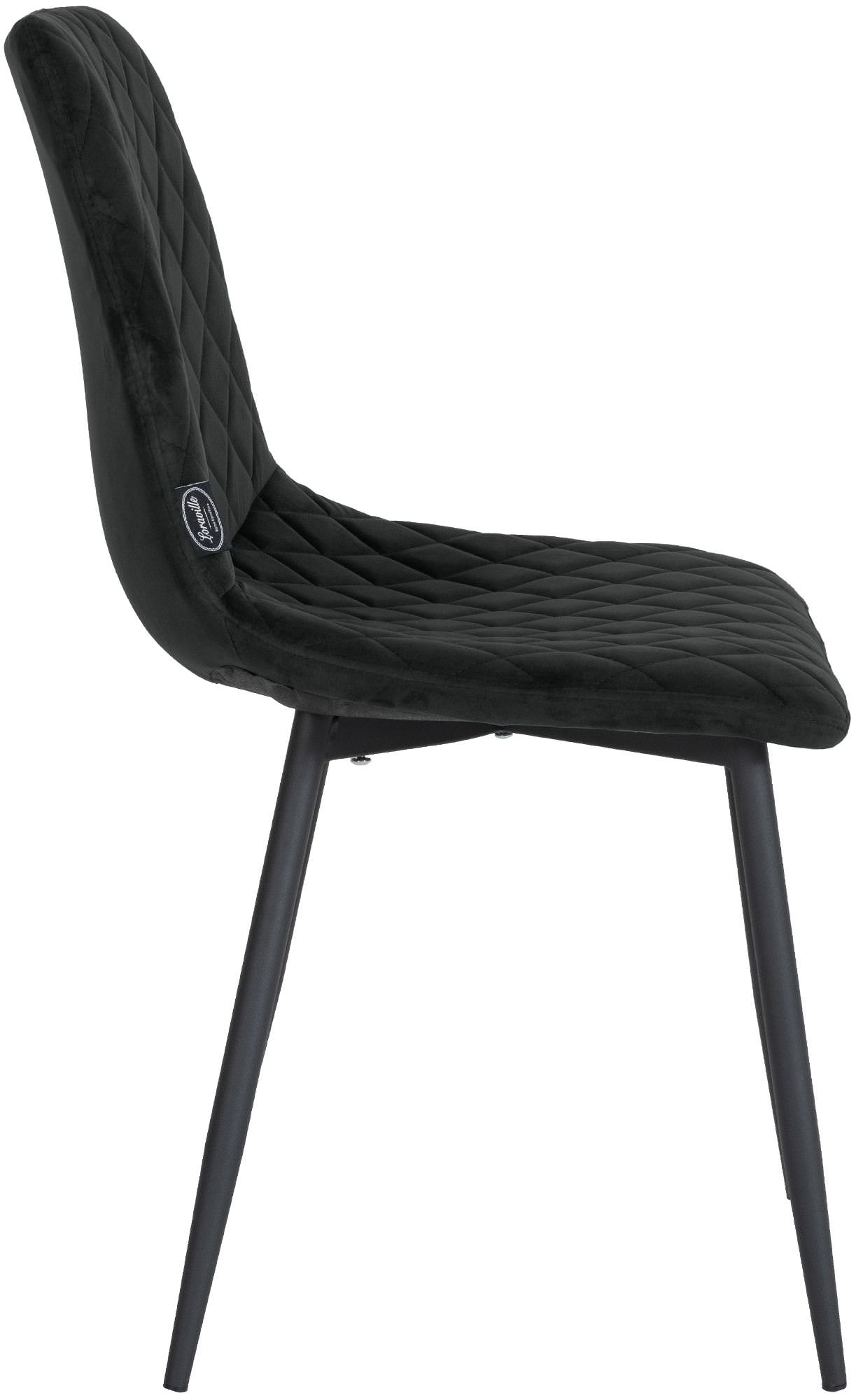 Sett med 4 stoler Telde Velvet
